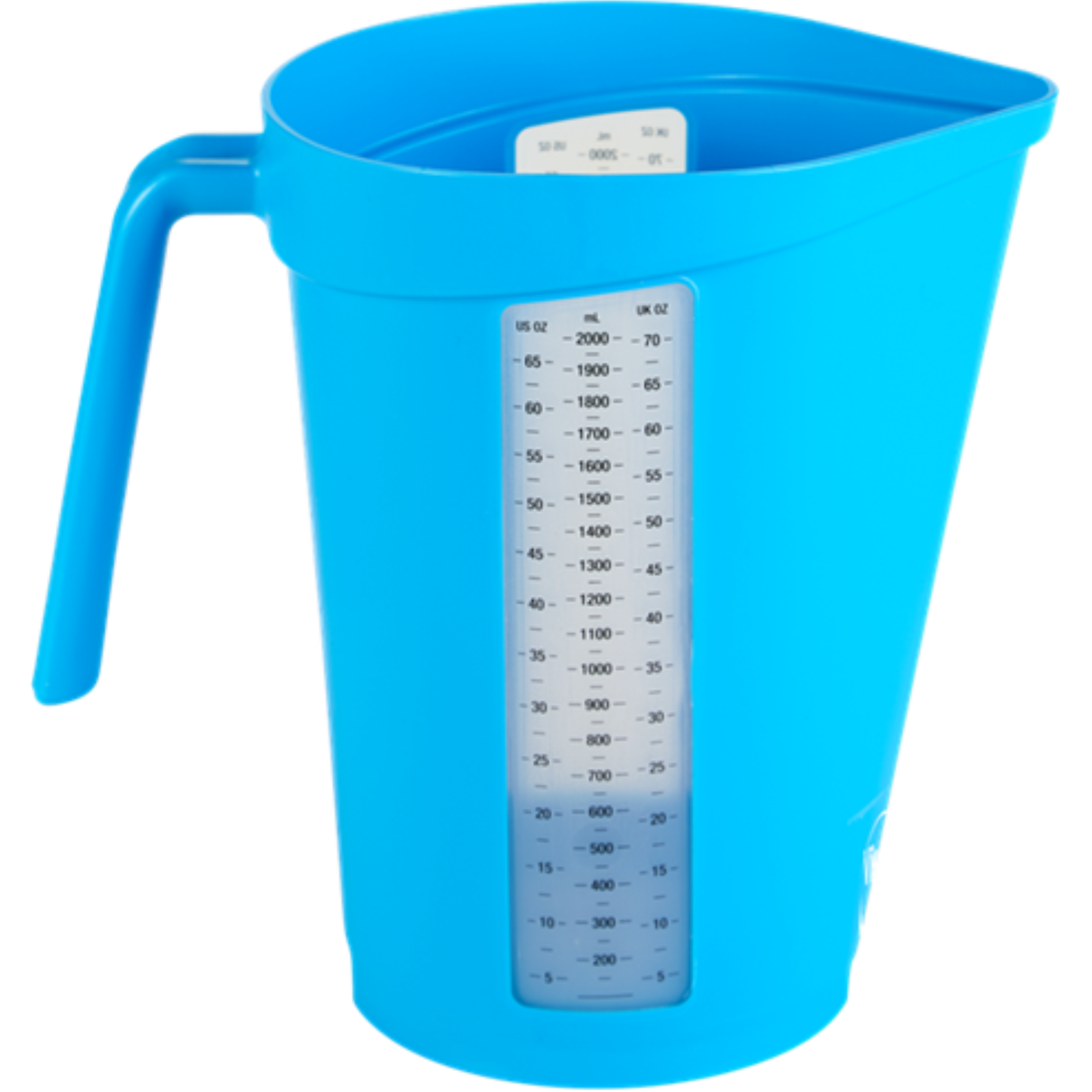 Messbecher PP 2 Liter blau
