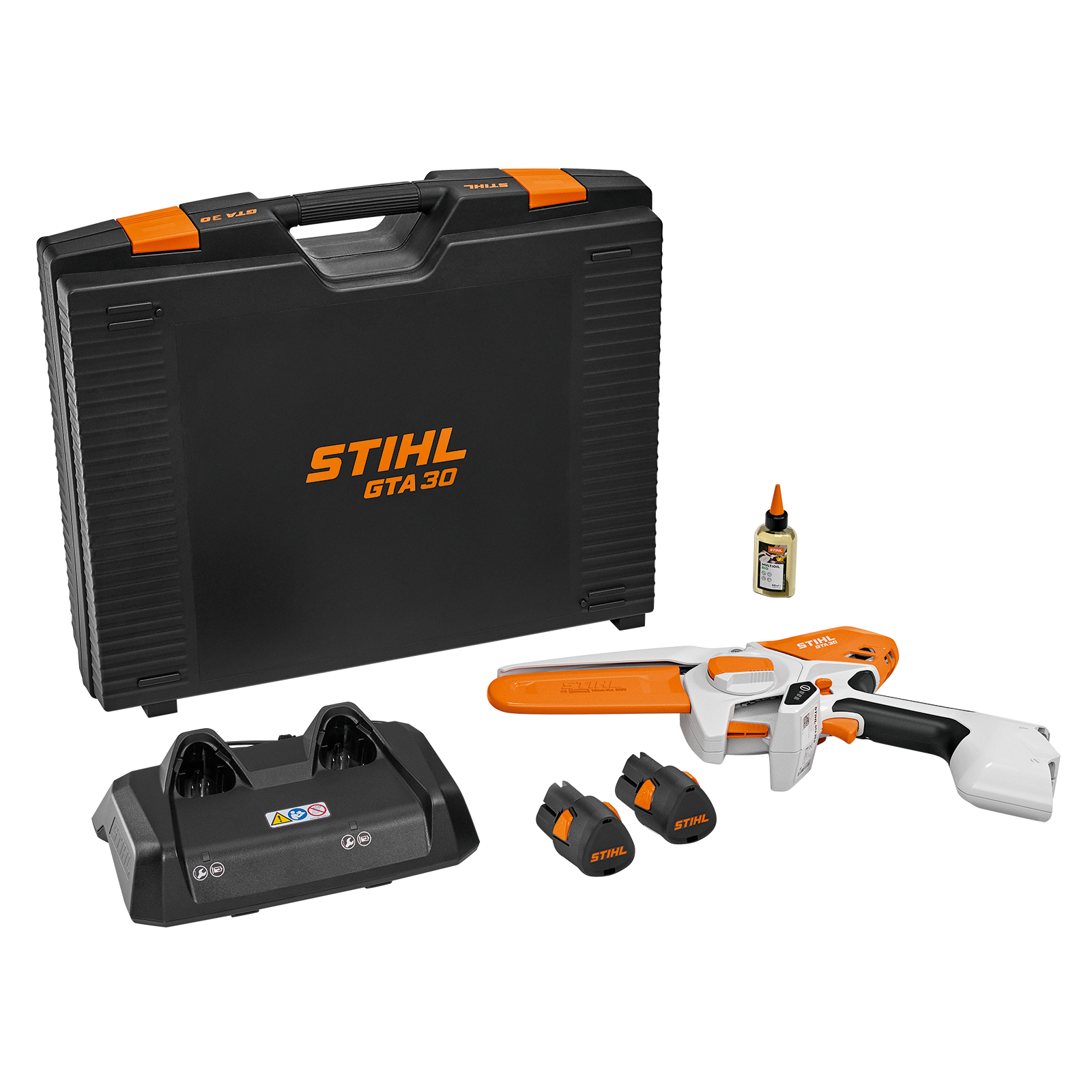 GTA30.0S Brush Cutter Battery Set: 2x AS2, 1x AL5-2