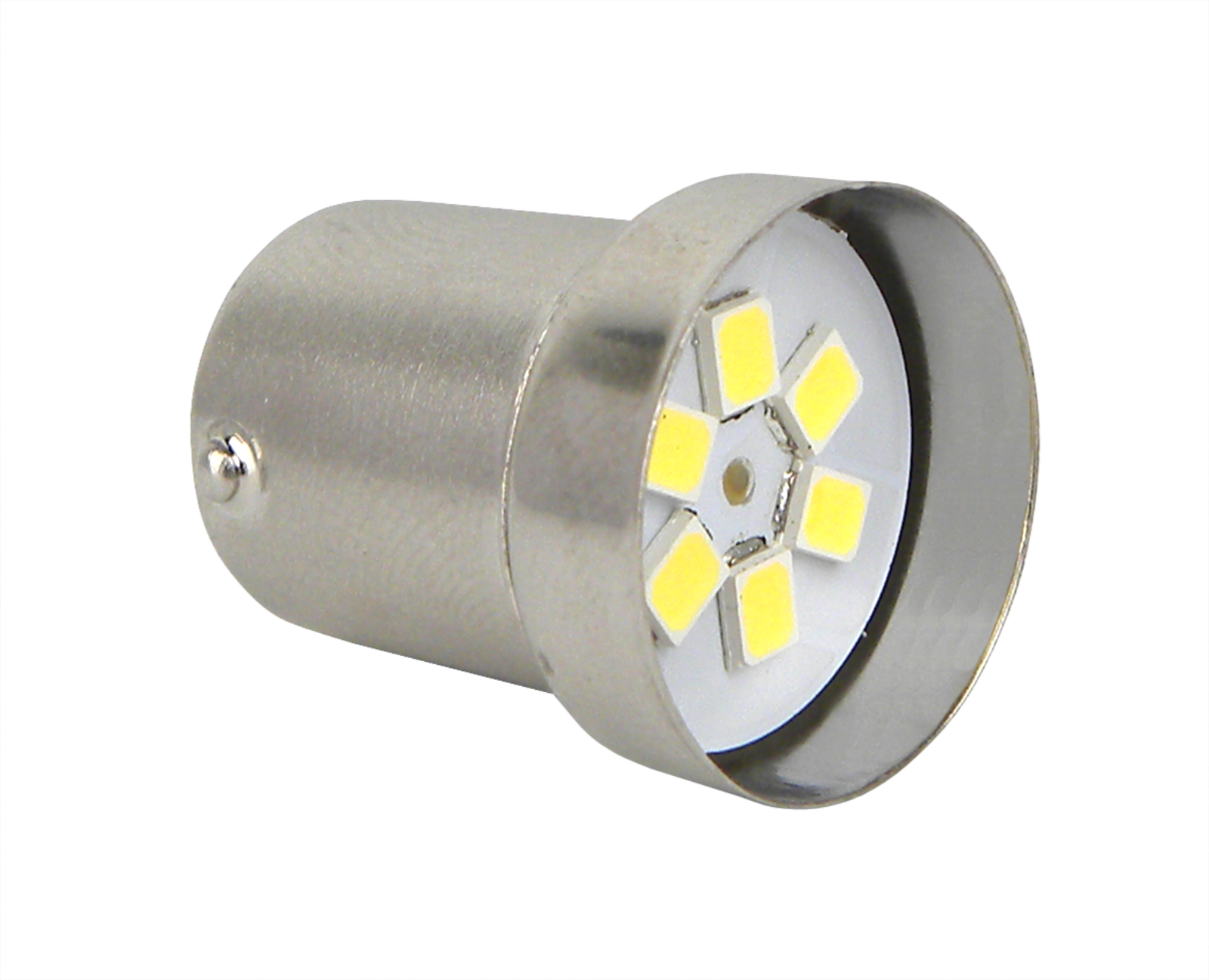 LED-Lampe 12V 5W BA15s 3xweiß