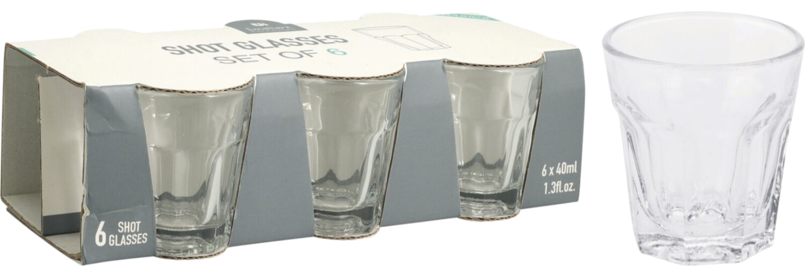 Schnapsglas 6-tlg. 40 ml