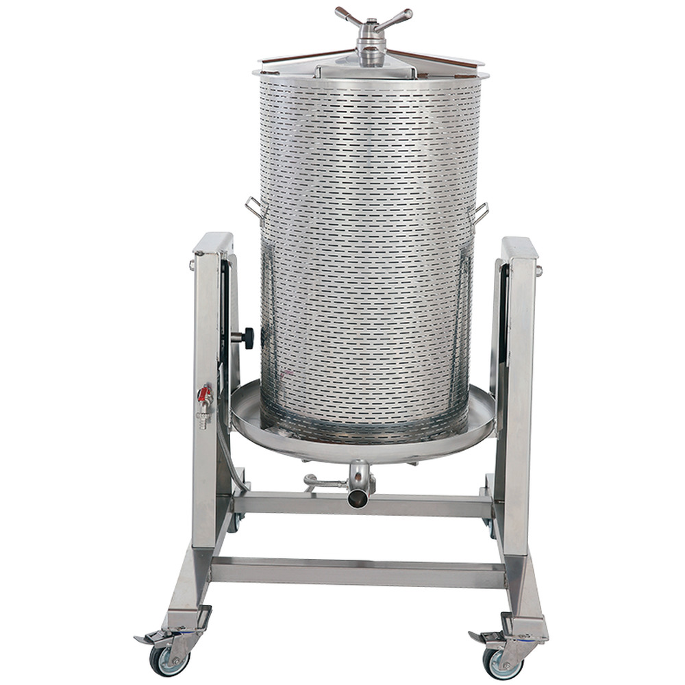 Wasserpresse Edelstahl für Obst 100 Liter