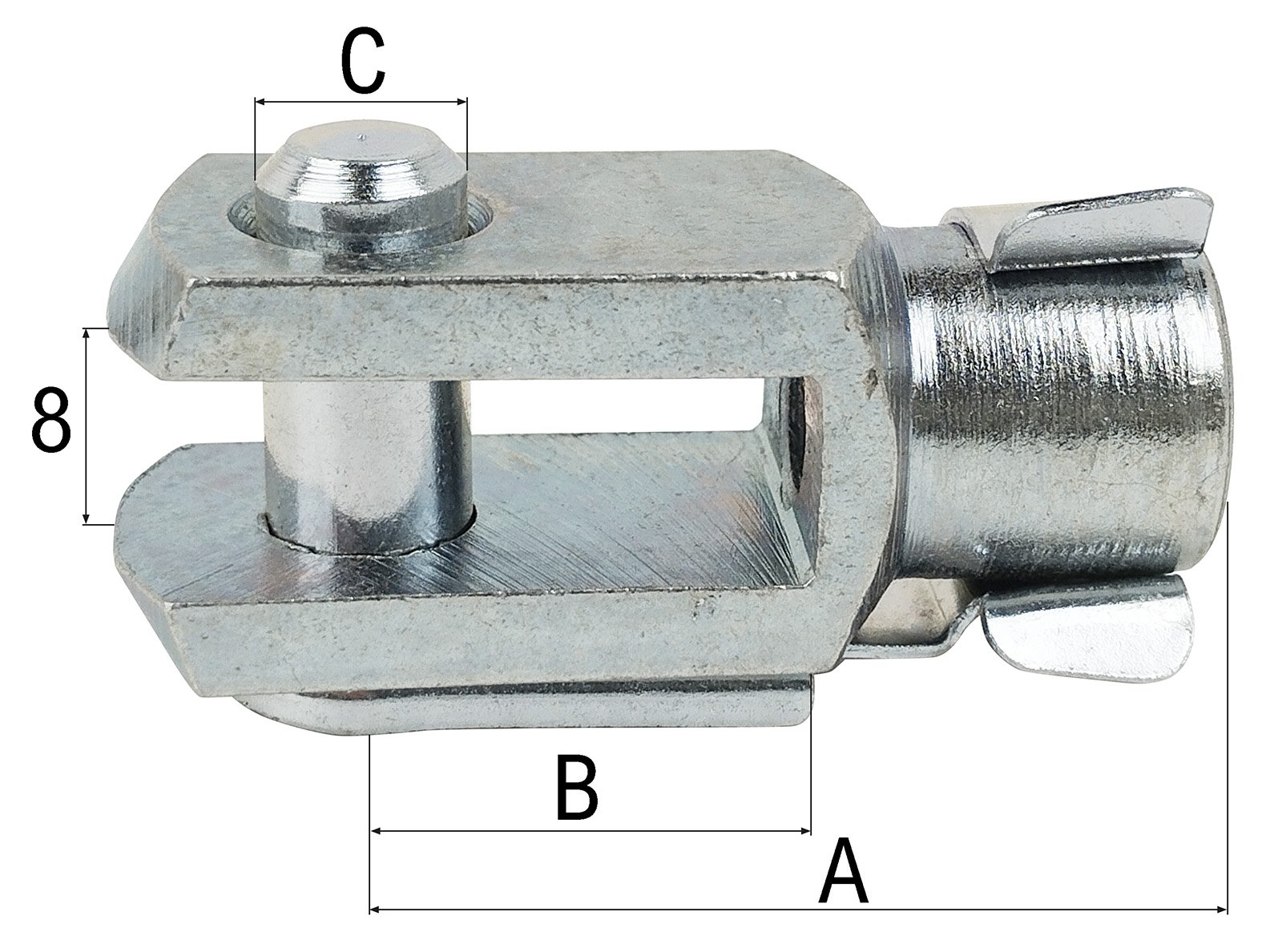 Gabelkopf M8
