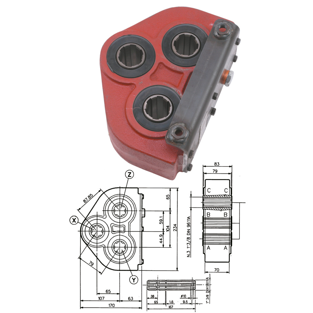Getriebe Universal IMR1