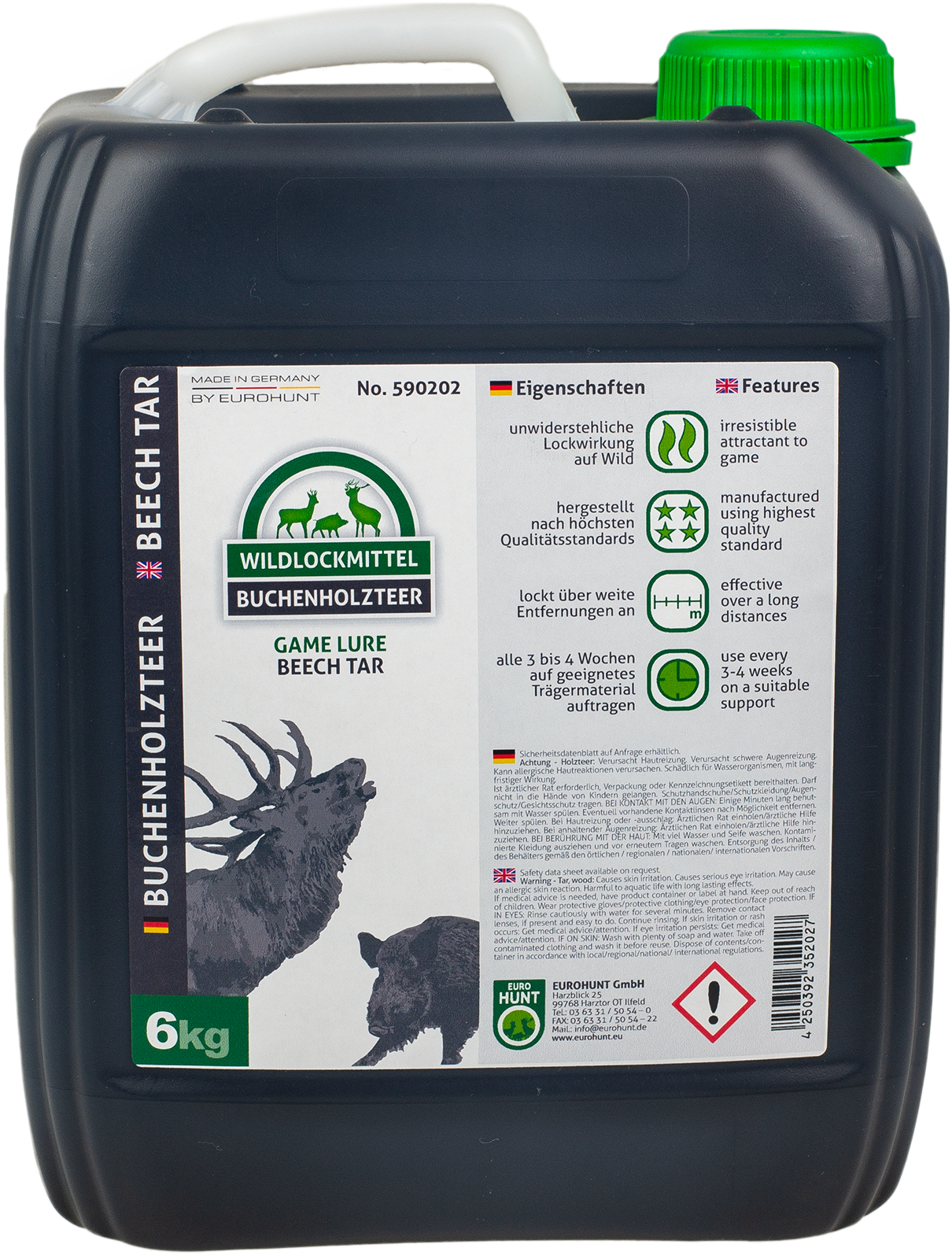 Buchenholzteer Wildlockmittel