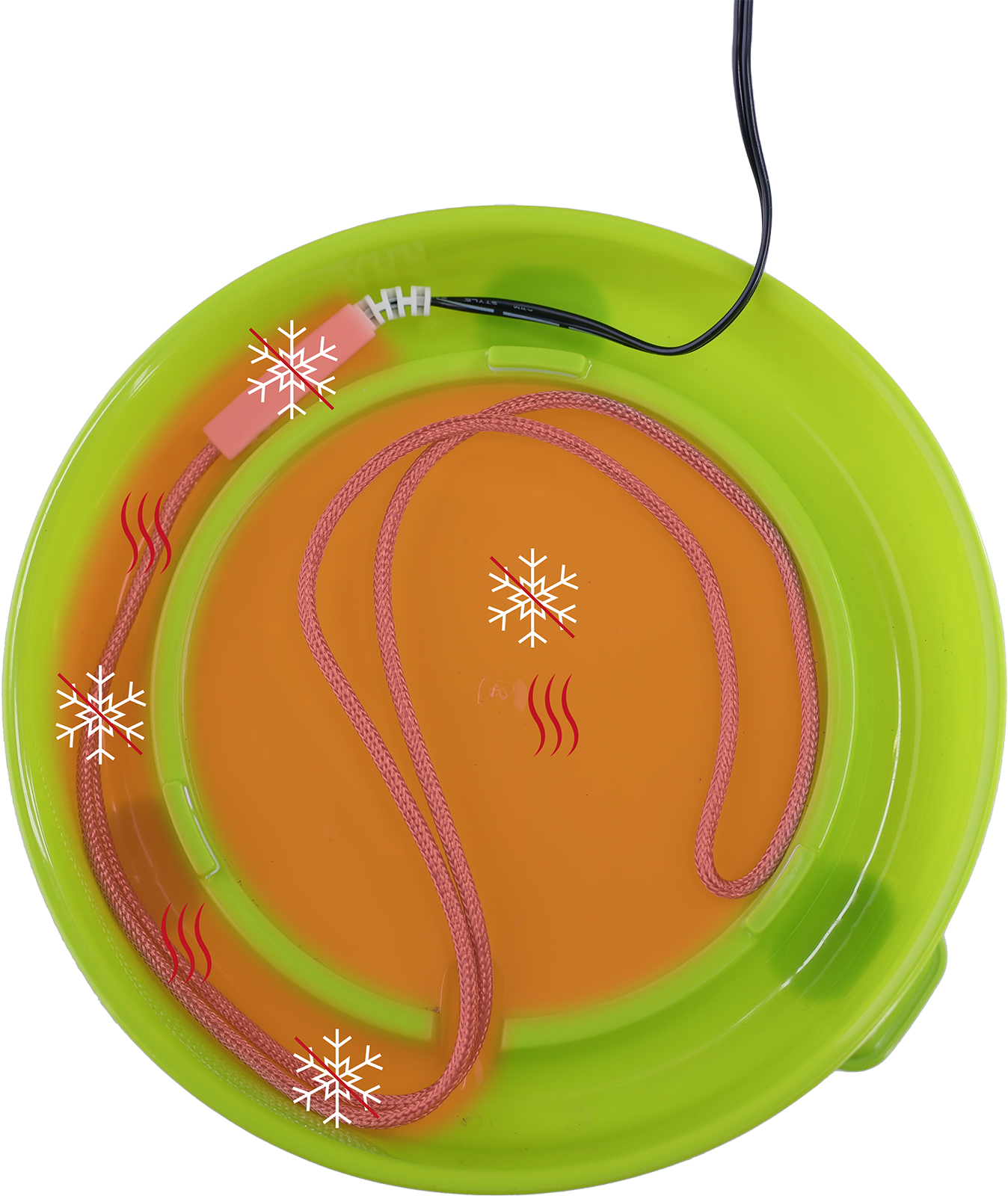 Heizkabel für Geflügeltränken