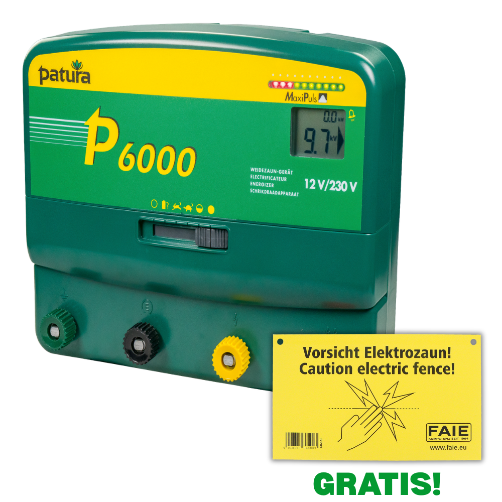 Weidezaungerät Kombi P6000 - 12/230V
