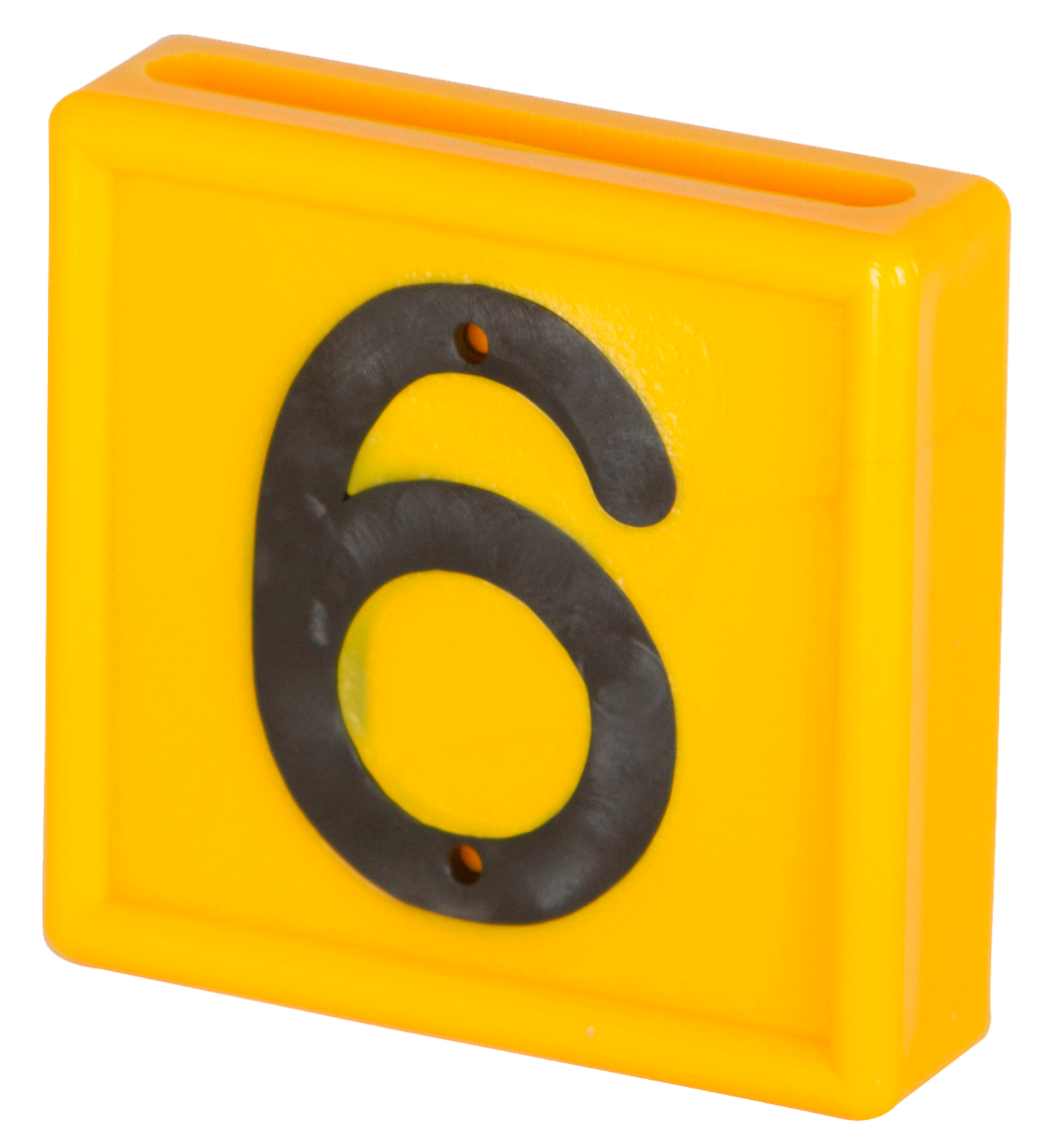 Nummernblock gelb 10 St.