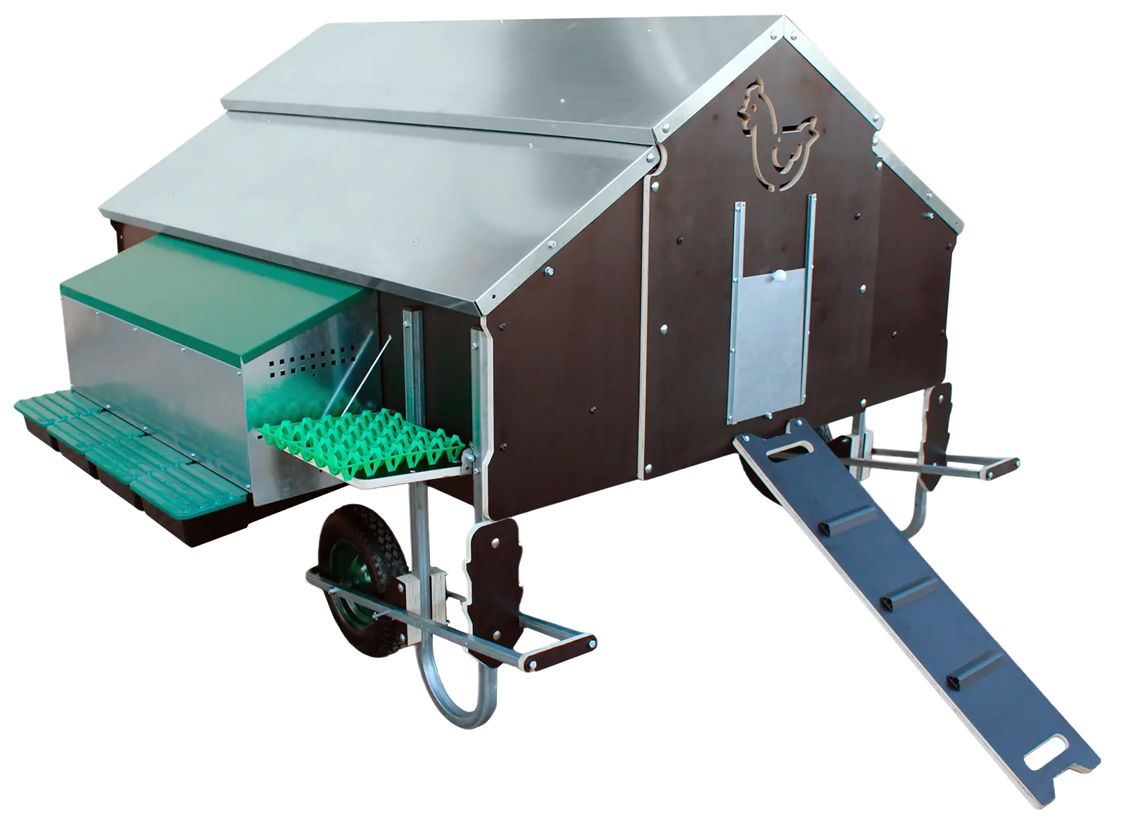 Mobiler Hühnerstall