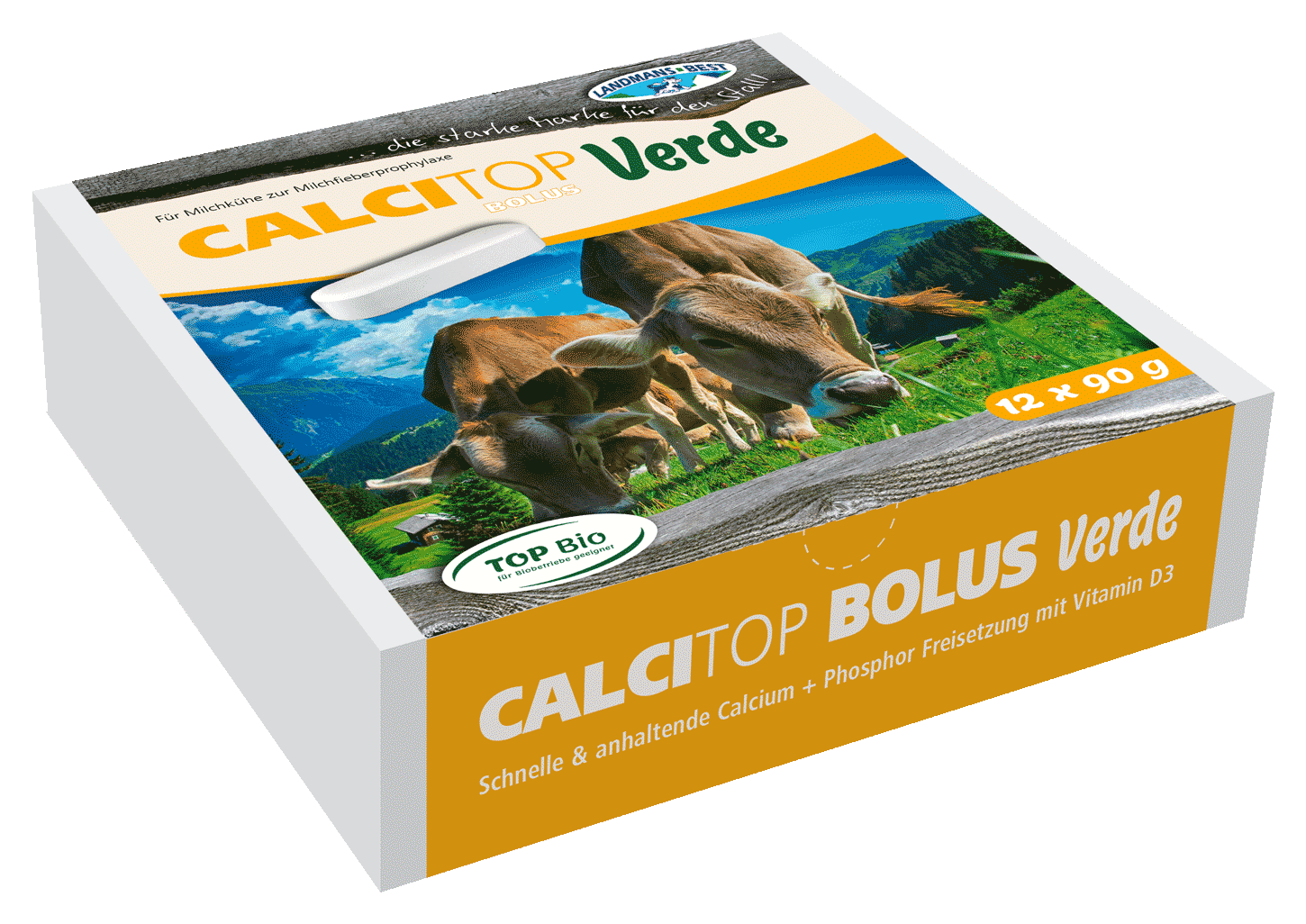 Calcitop Verde Bolus - 12er Box