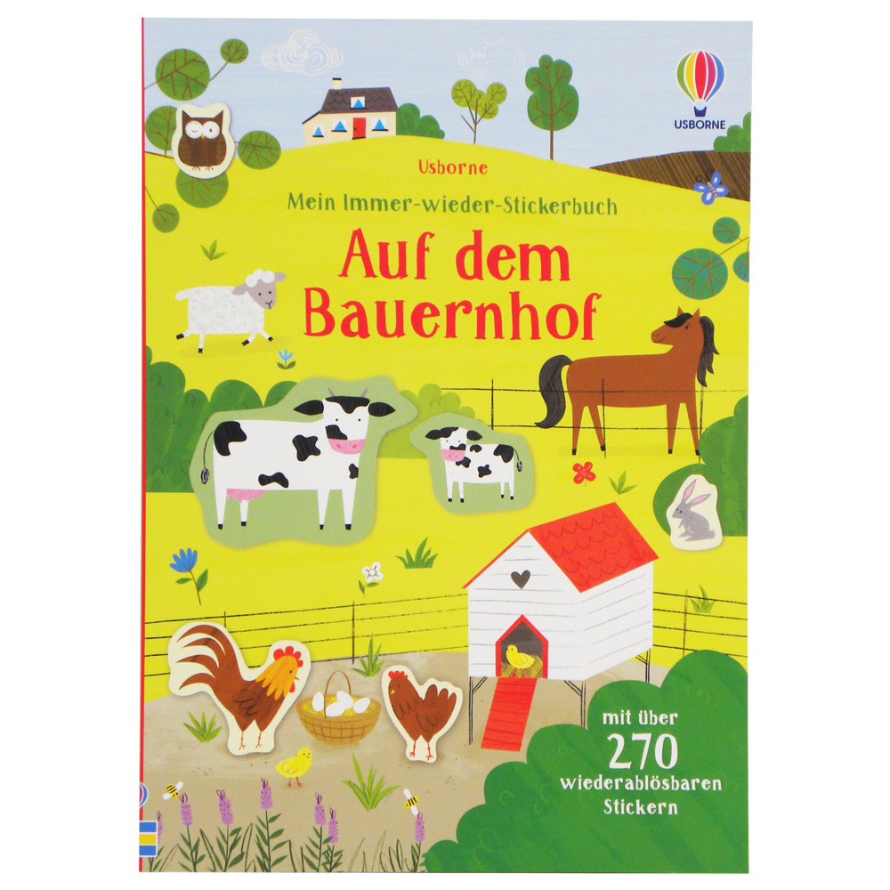 Immer wieder Stickerbuch Bauernhof
