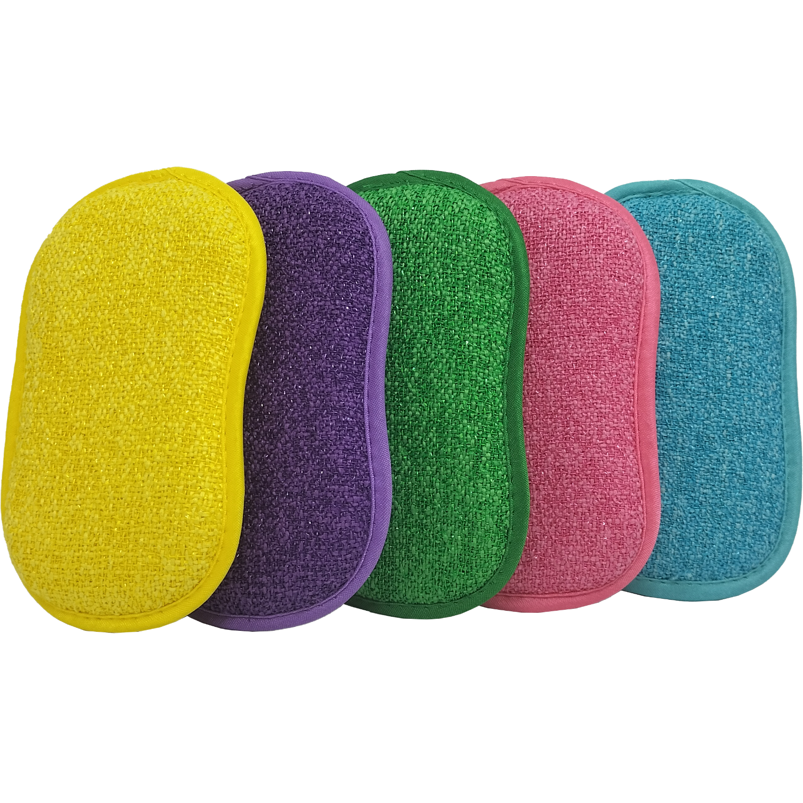  Schwamm Mikrofaser 2in1 Set 5-tlg.