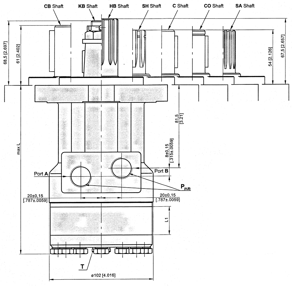 Hydraulikmotor RL