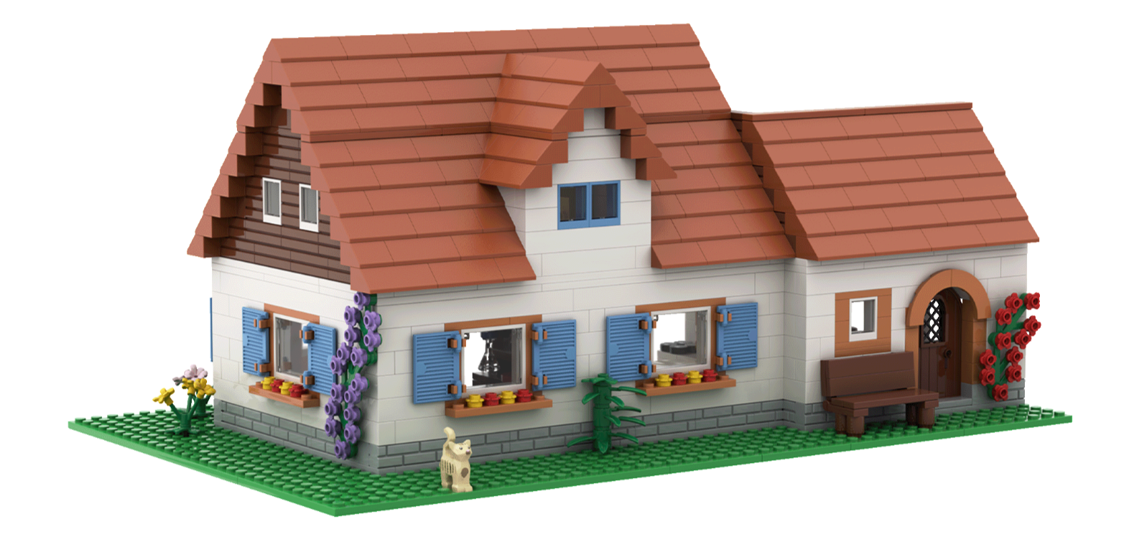 BRIXIES Plus Bauernhaus