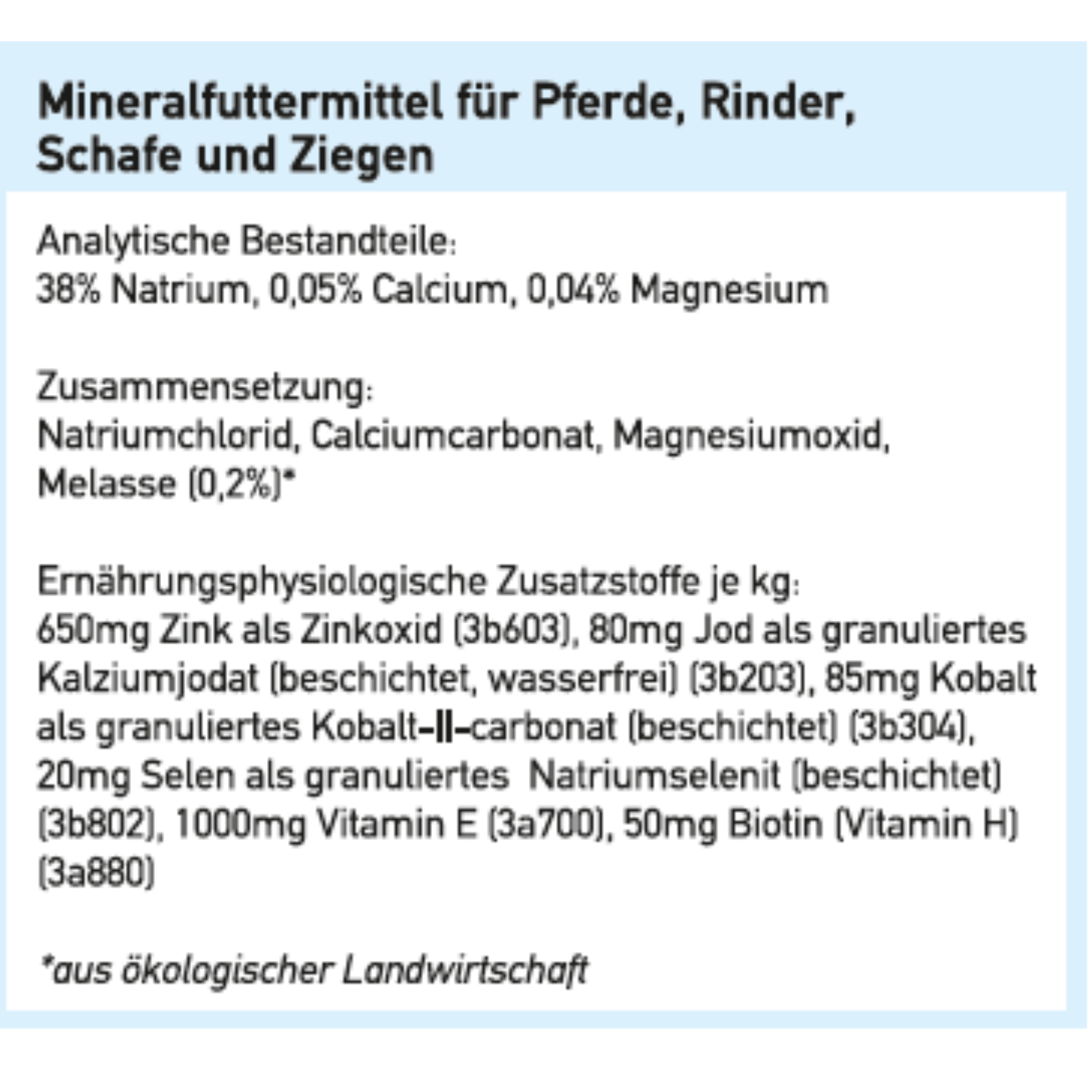 Leckstein Biotin+ 3 kg