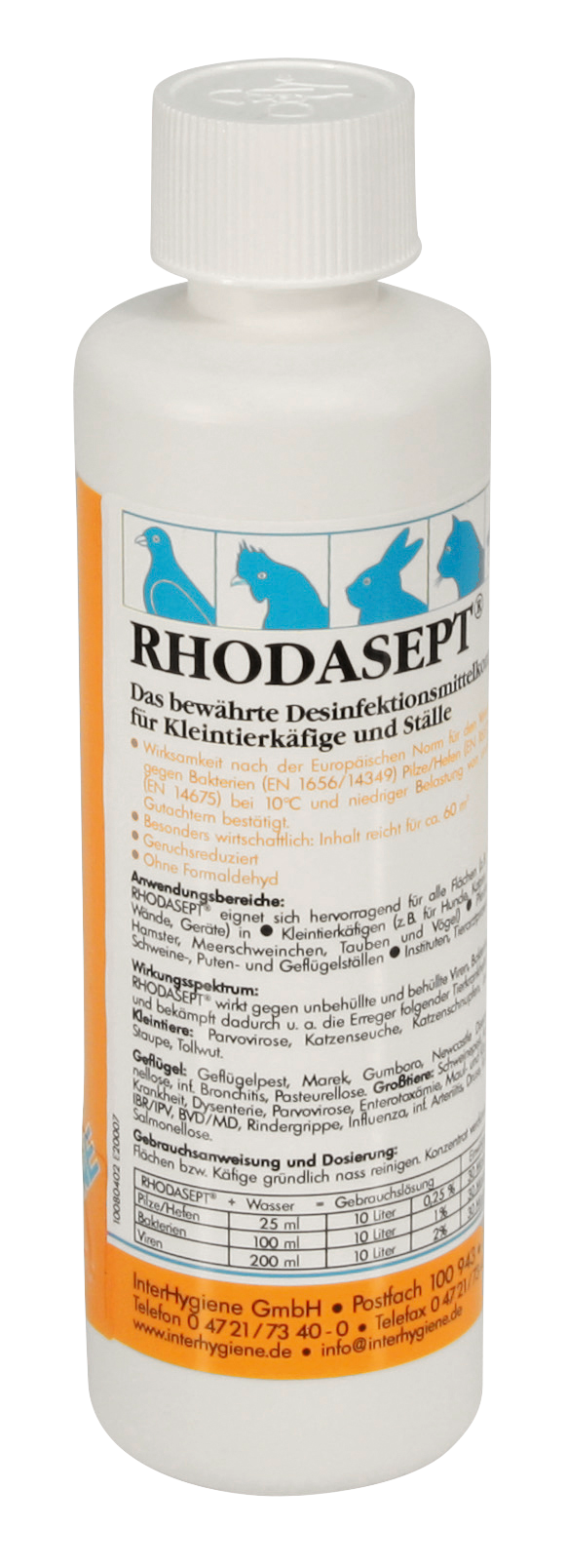 Stalldesinfektion Rhodasept*
