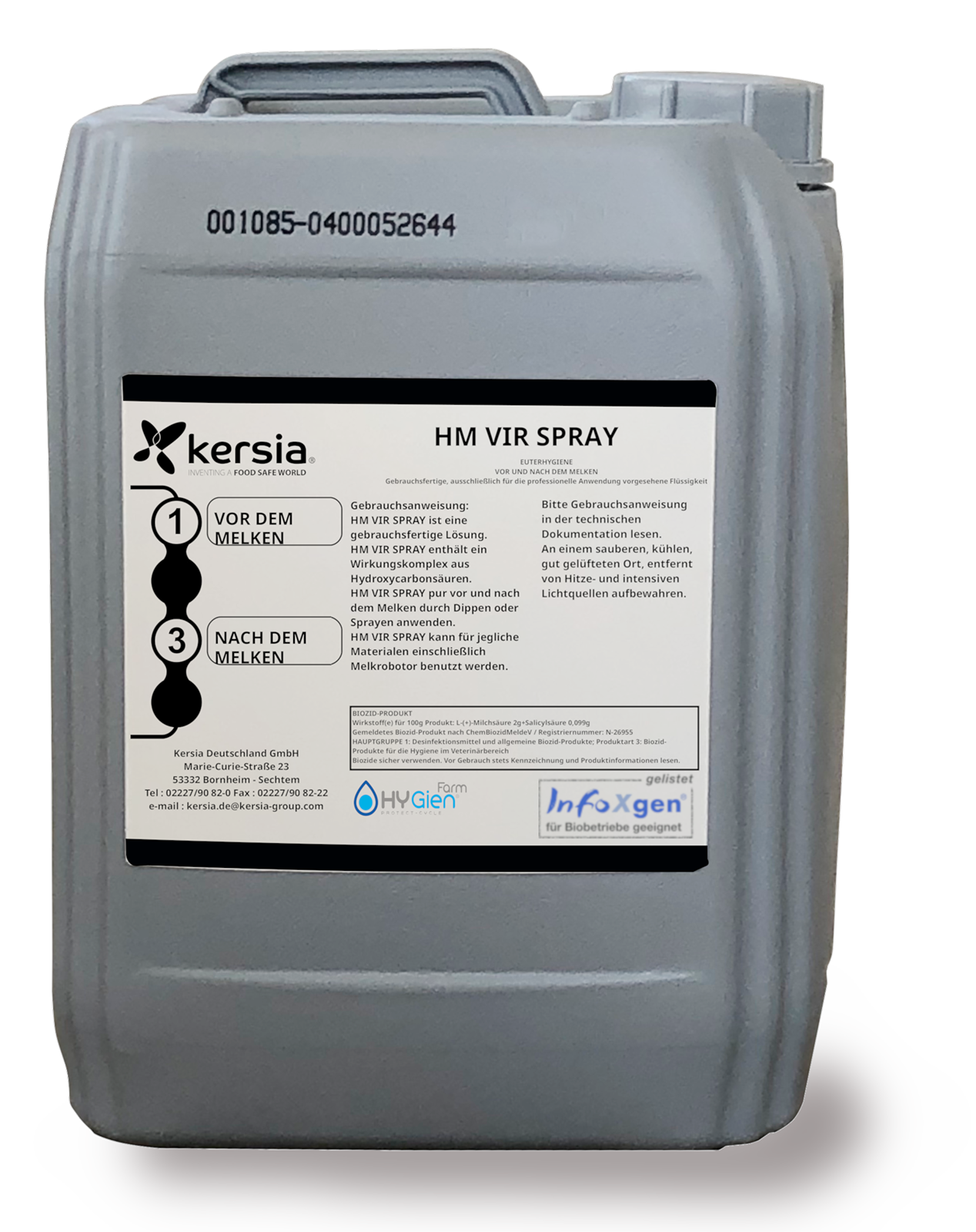 HM VIR SPRAY 10 kg Kanister *