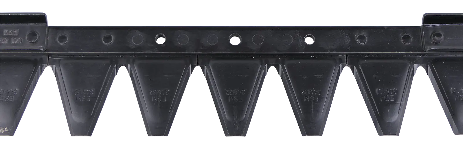 Mähmesser 97 cm, 19 Klingen, zu Universalbalken SC, 2 Gewindelöcher M8, Lochabstand 101,6 mm, anstelle ESM 248.1770