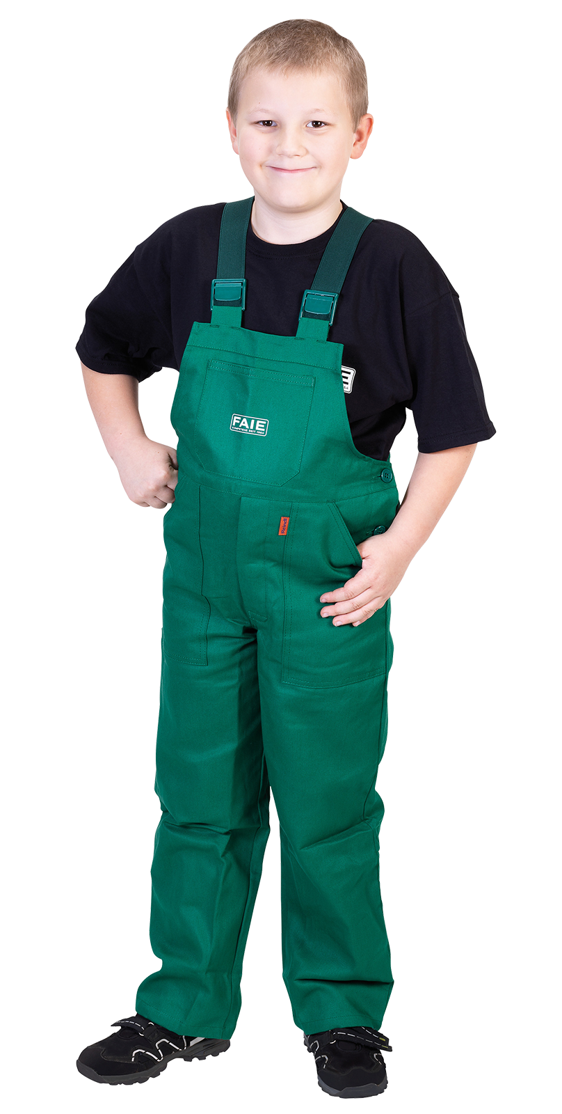 Kinder Latzhose grün