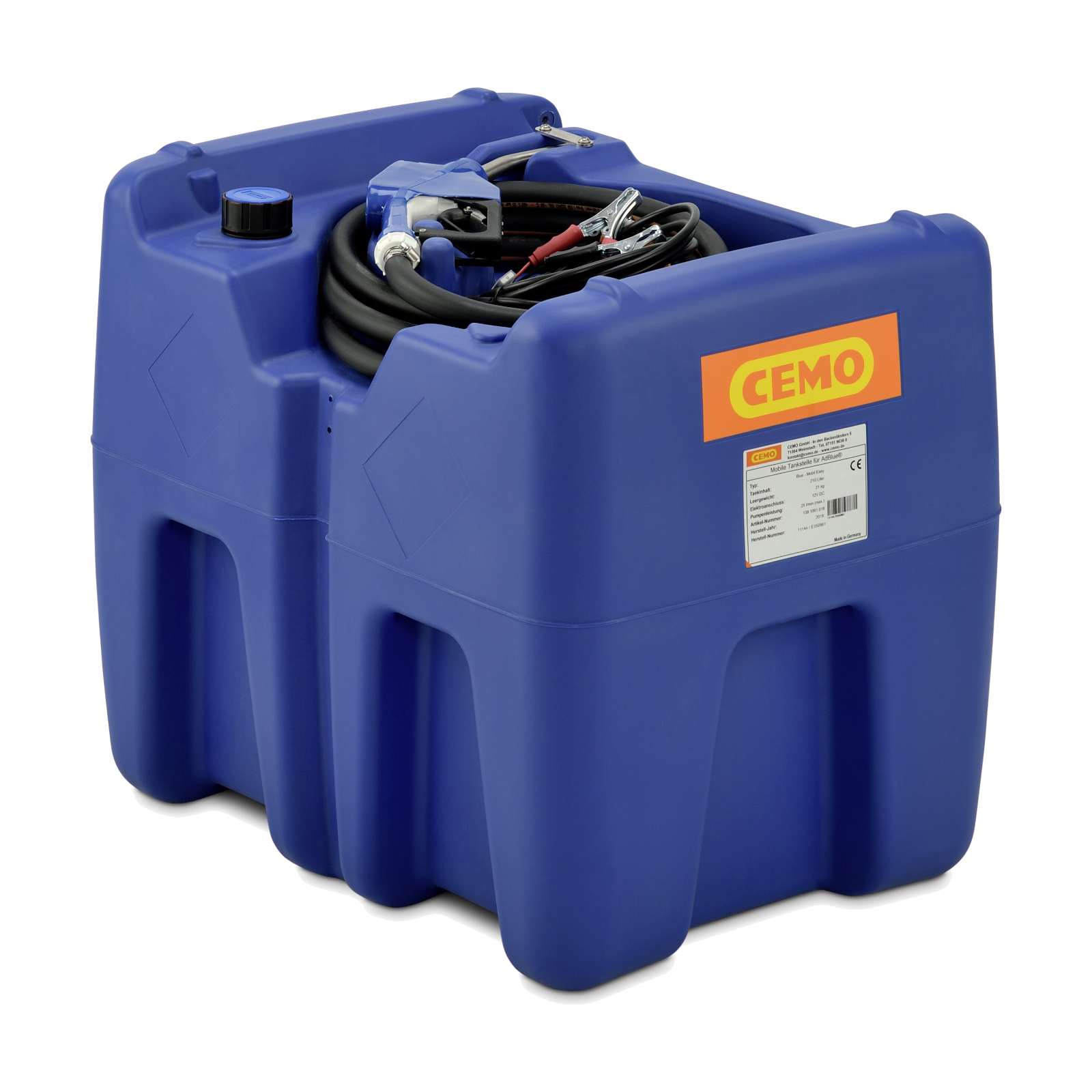 Mobiler Tank AdBlue 210 L  12 V Blue Mobil Easy