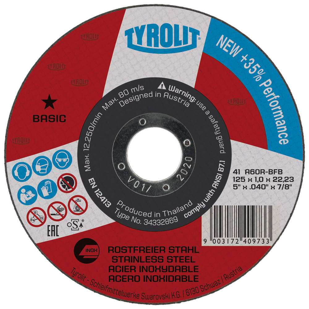 Trennscheiben-Box 125 Inox