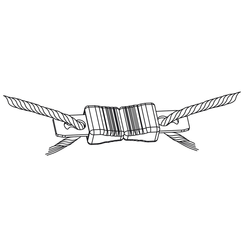 Litzenverbinder 3 mm Litzclip® Edelstahl 10er Set