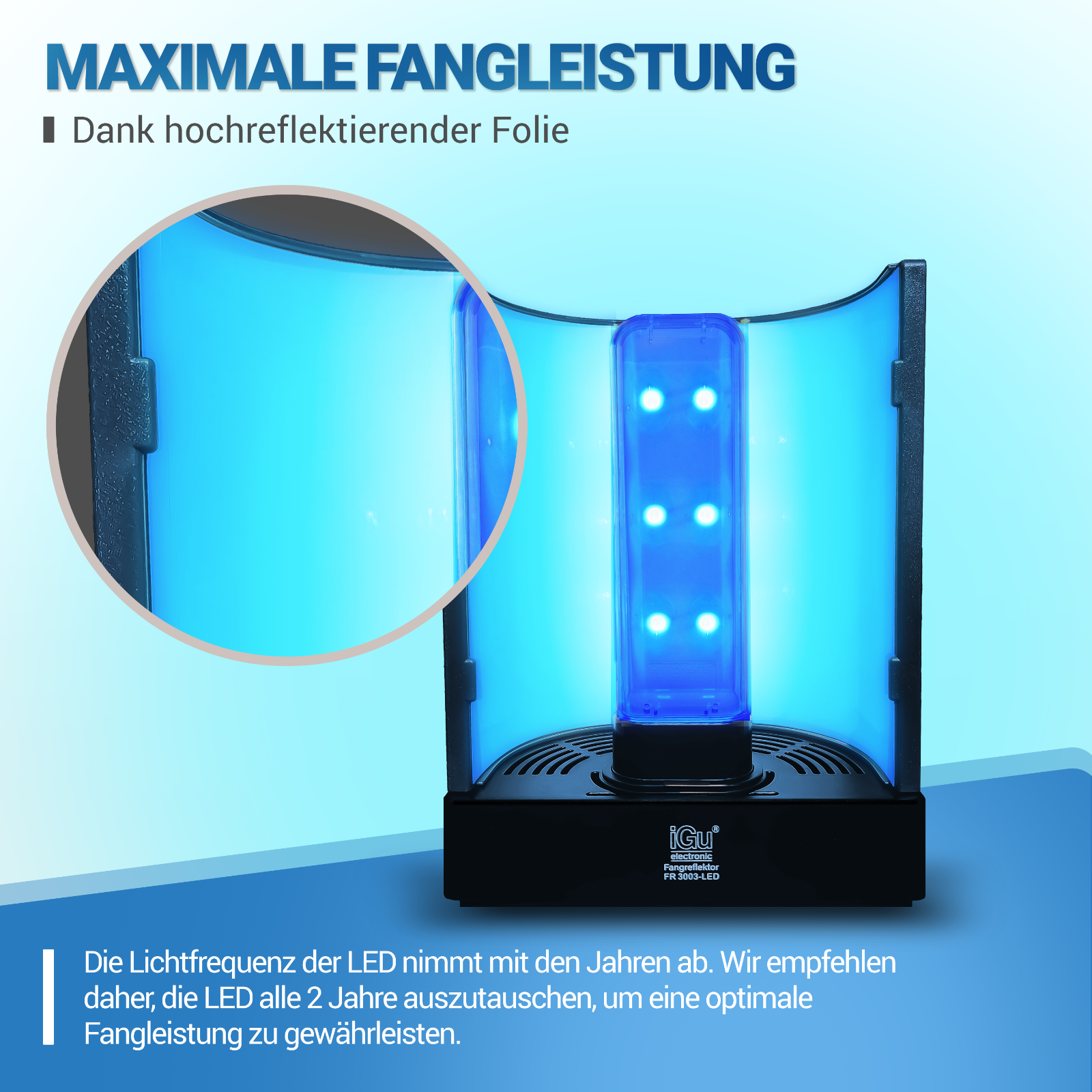 LED-Fliegenfangreflektor 3003