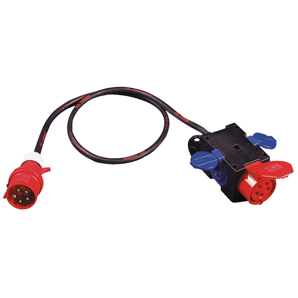 Compact distributor 2x Schuko, 400V