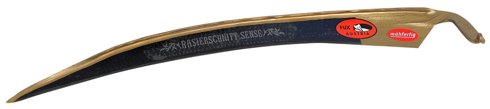 Silberstahl-Sense Rasierschnitt 'Fux'