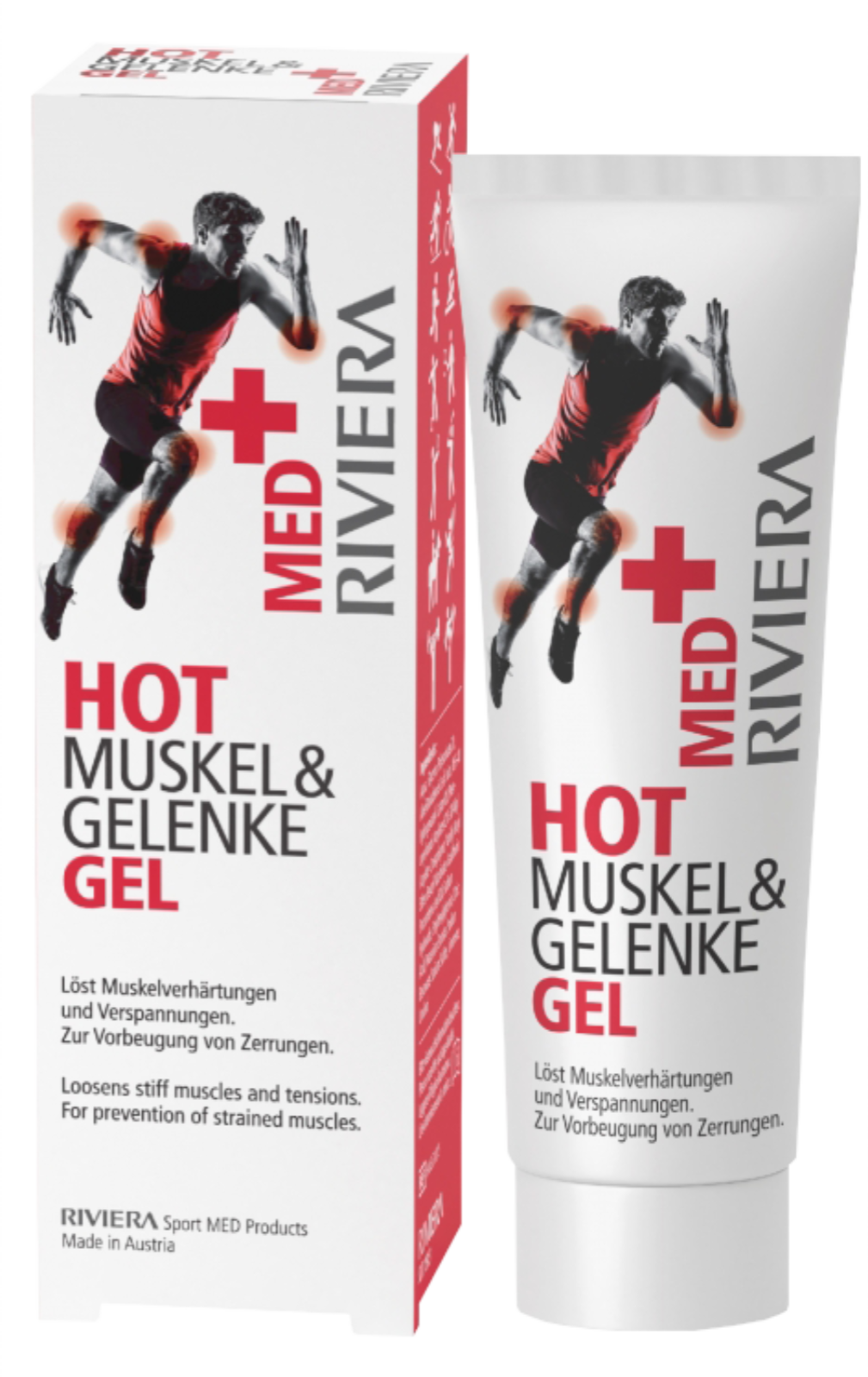 Muskel Gelenke Gel Med+ Hot 75 ml
