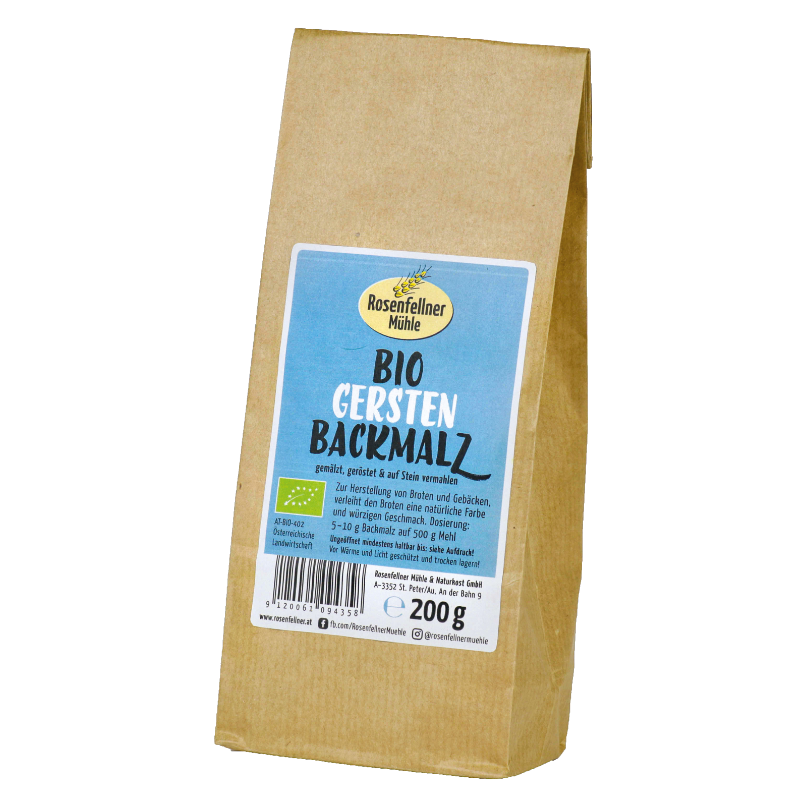 Backmalz Gersten Bio 200g