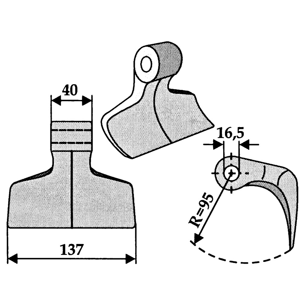 Hammerschlegel passend zu-FA2521