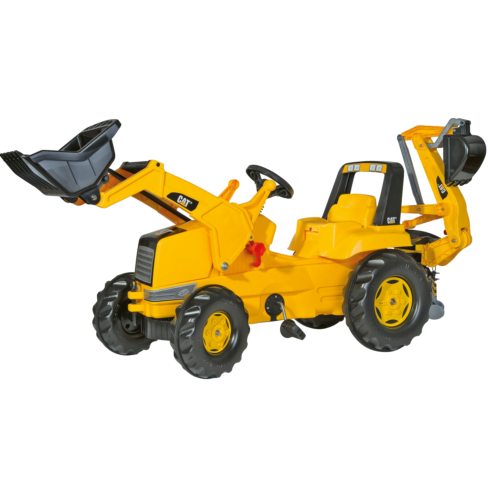 CAT Junior mit Lader und Bagger