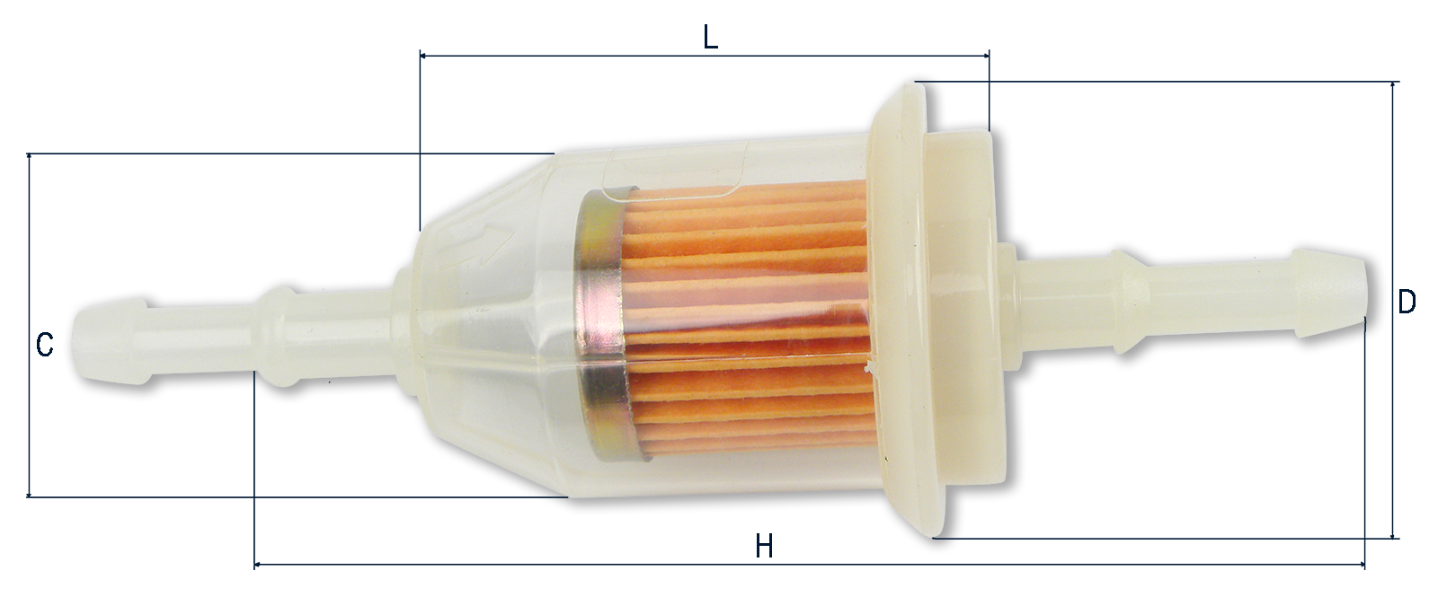 Benzinfilter für Motorgeräte