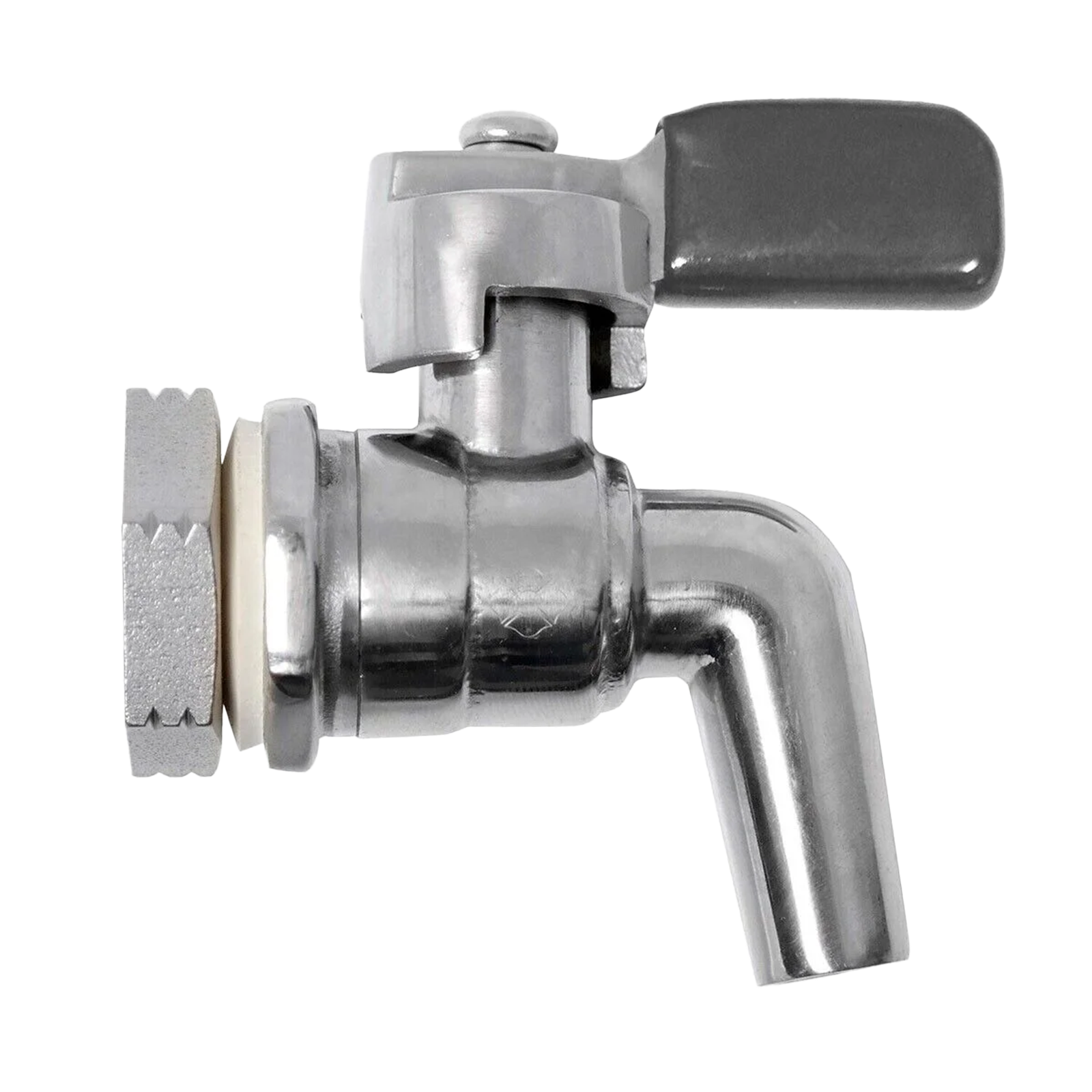 Auslaufhahn 3/8" Edelstahl für Einkochautomat