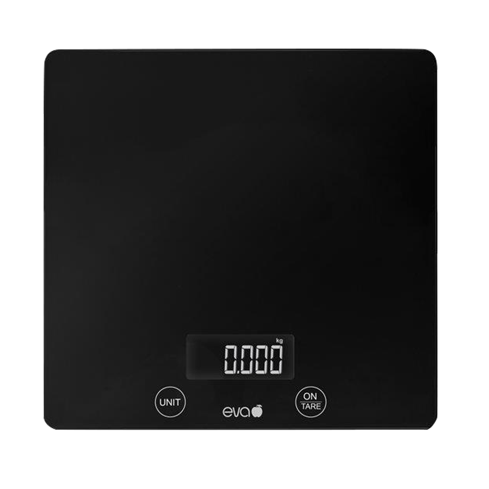 Küchenwaage digital bis 15kg Glas schwarz
