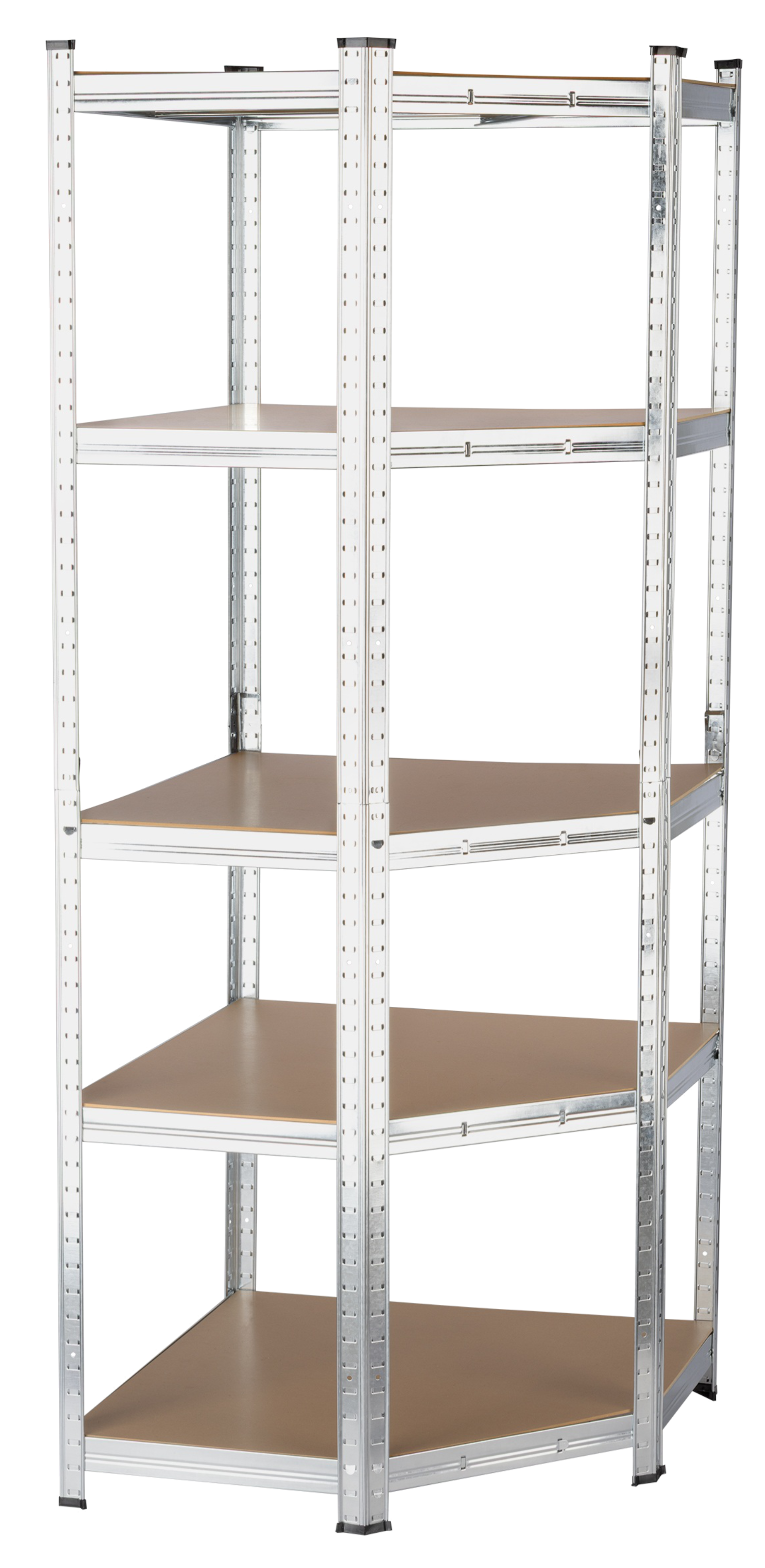 Schwerlast Eck-Regal 75 kg pro  Boden