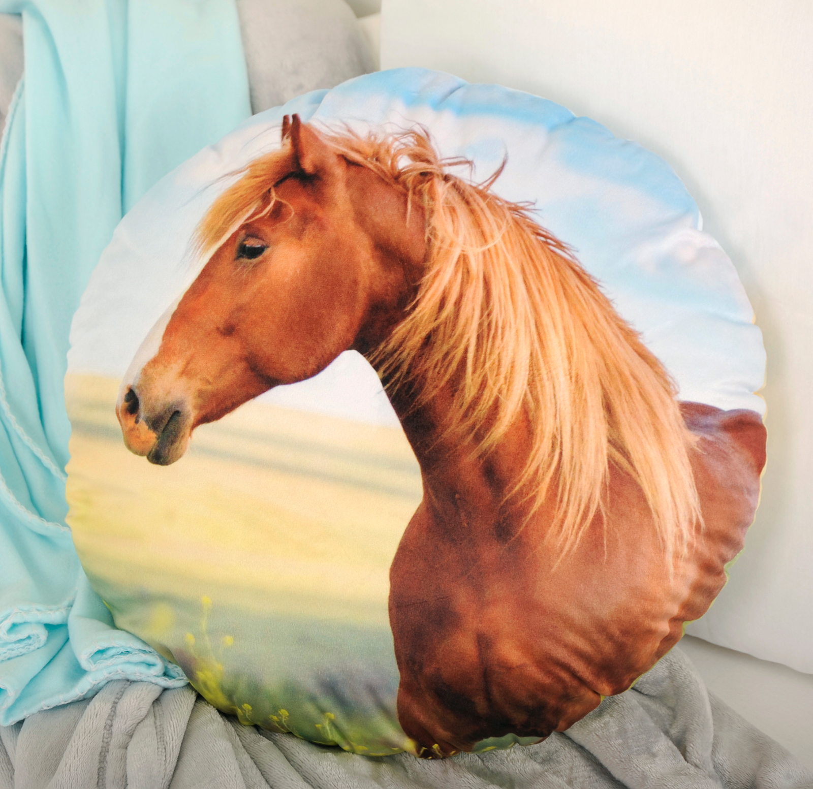 Dekokissen Pferd