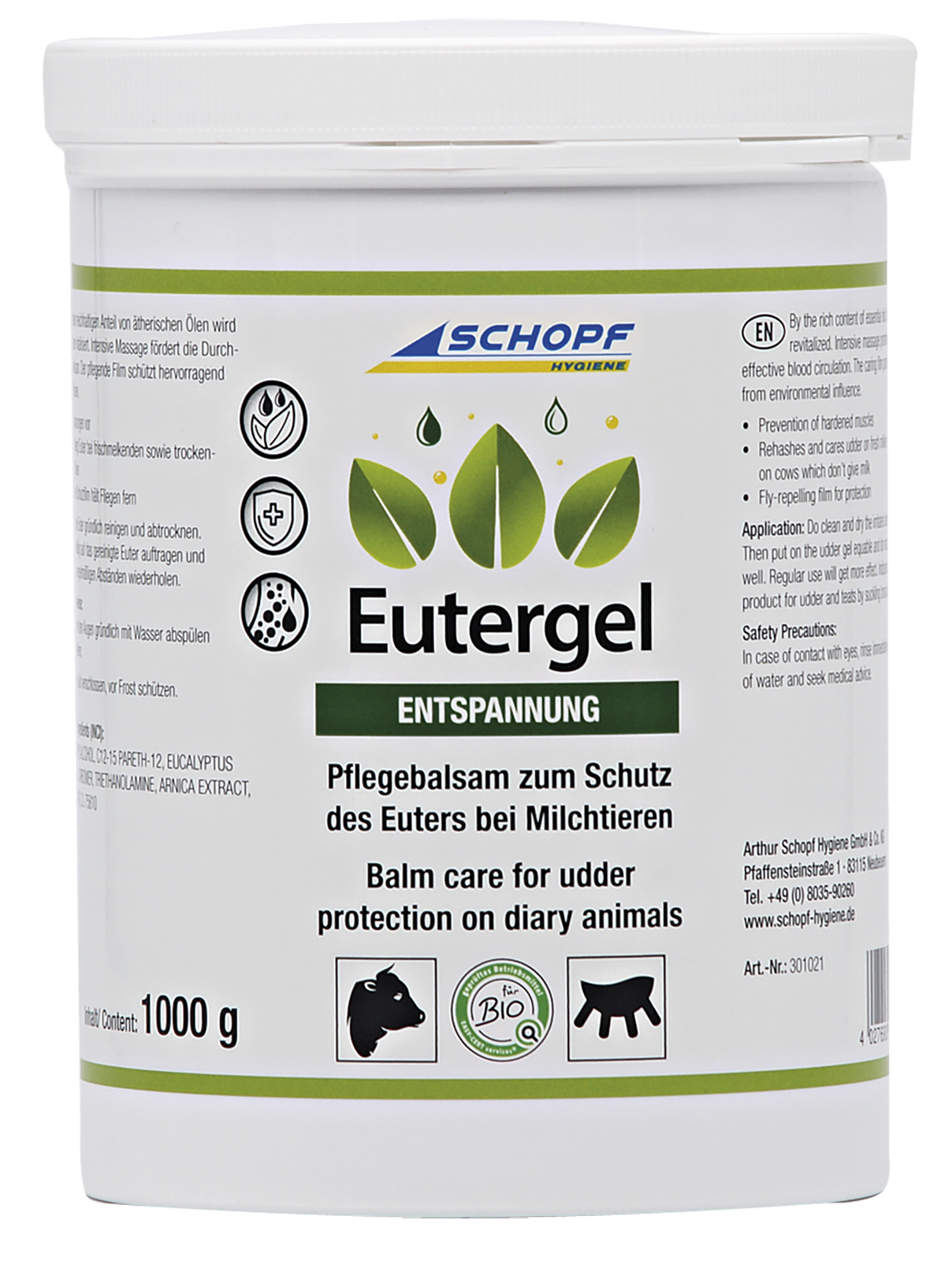 Eutergel grün