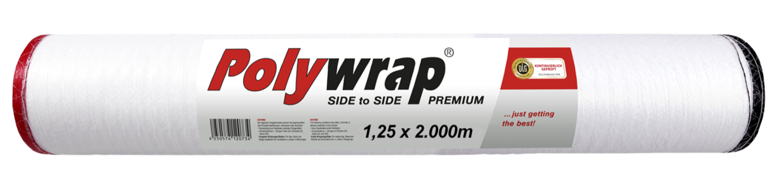 Rundballennetz Polywrap Premium 1,25 x 2.000 m