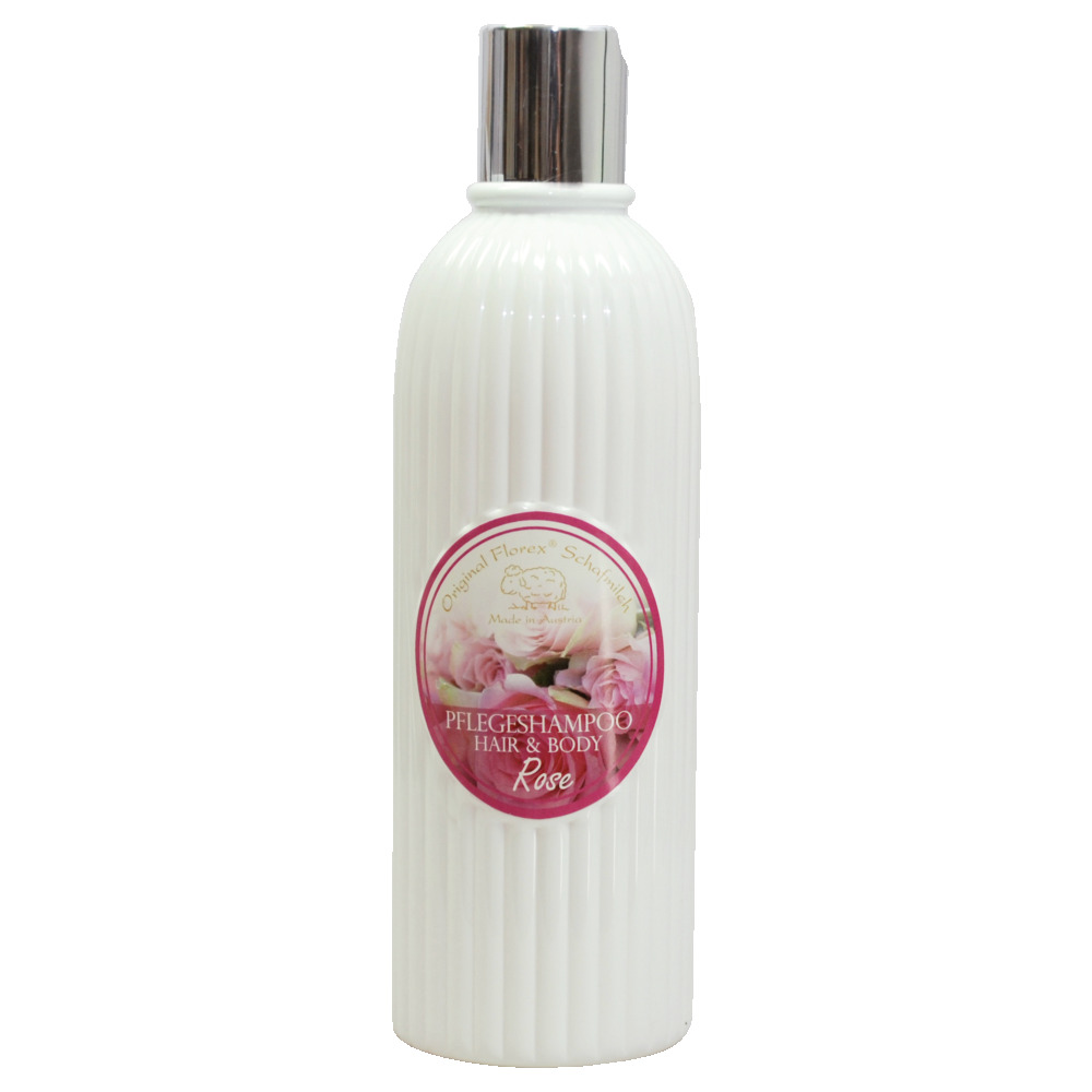 Pflegeshampoo Hair & Body Rose 330ml