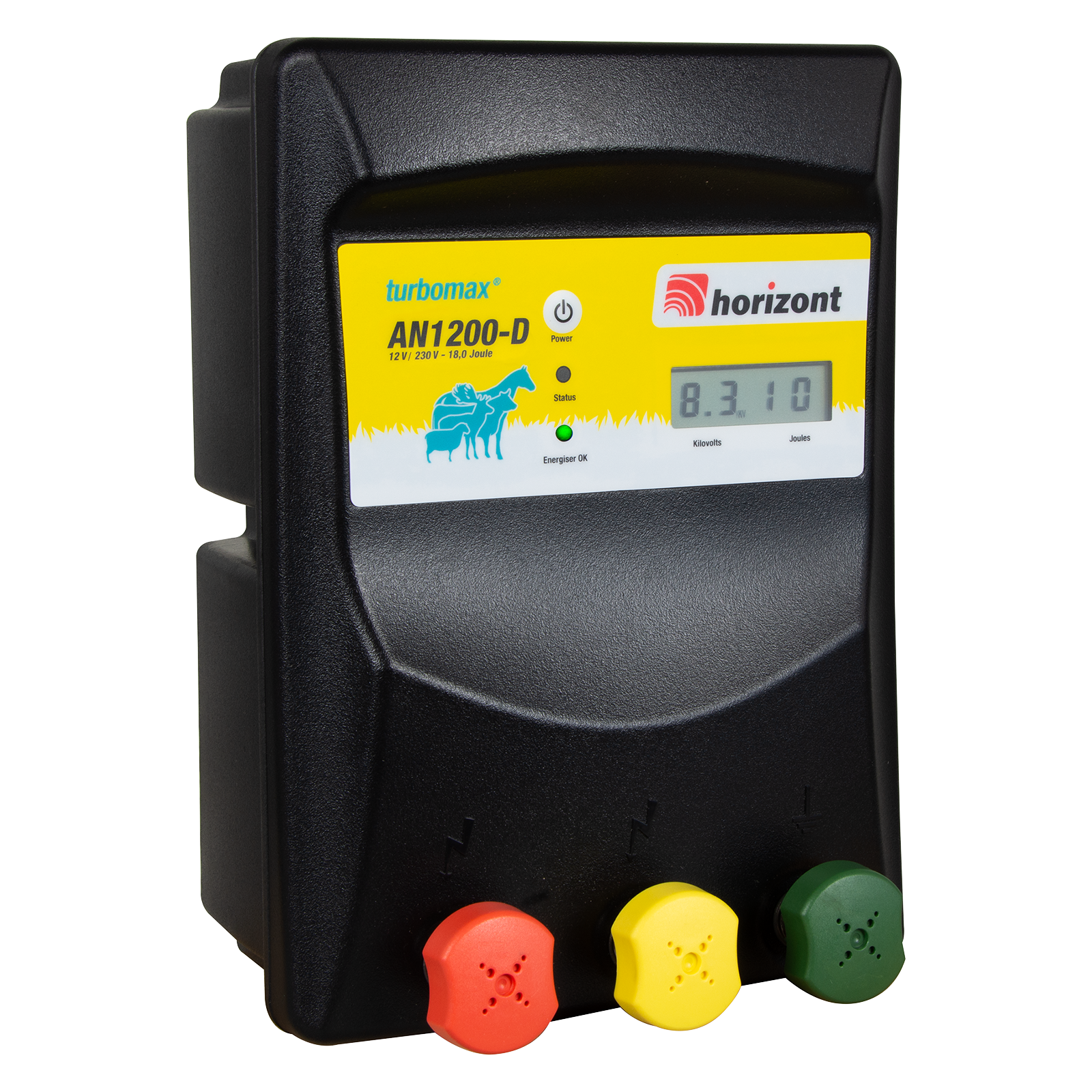 Weidezaungerät turbomax AN1200-D - 230/12V