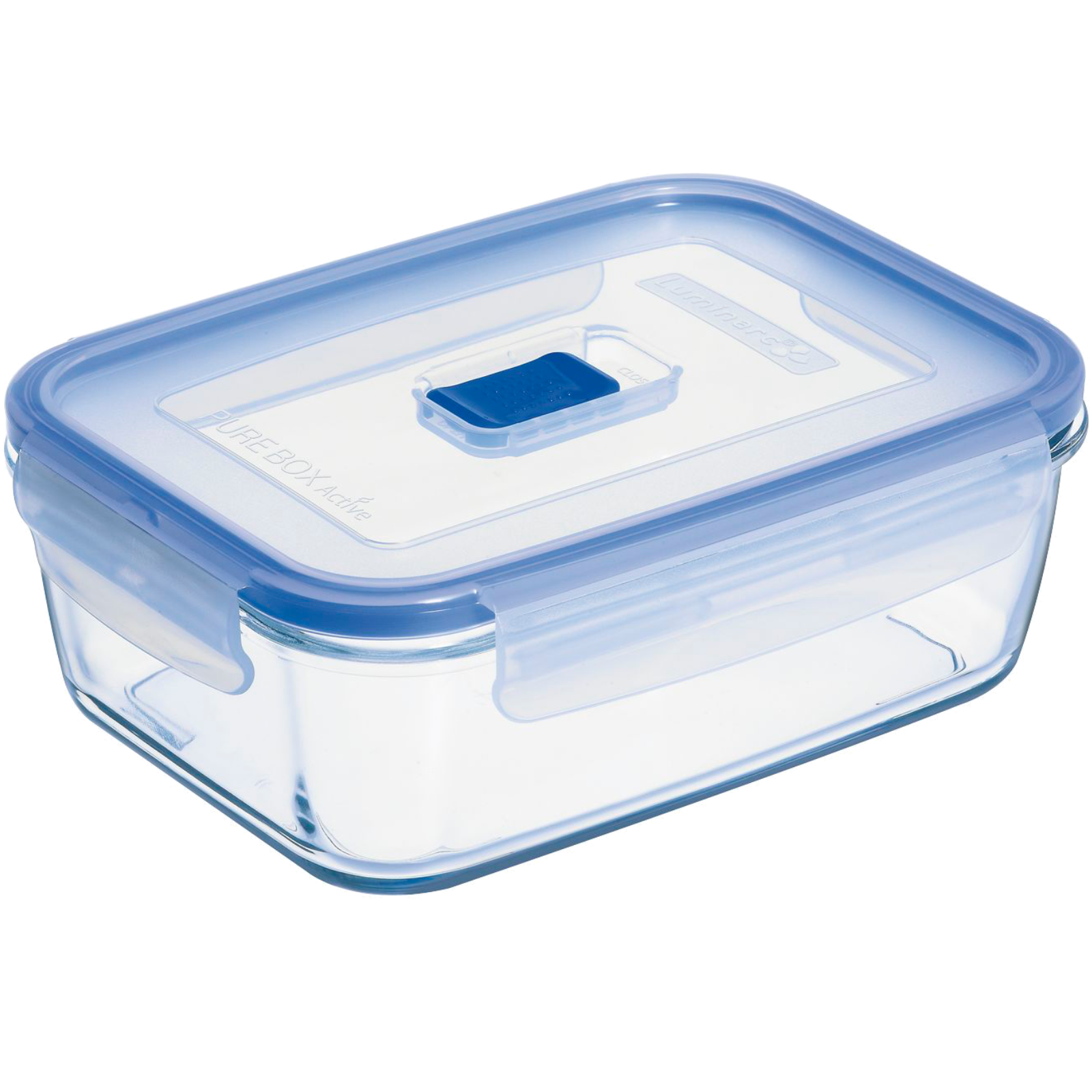  Vorratsdose Glas rechteckig Pure Box mit Deckel