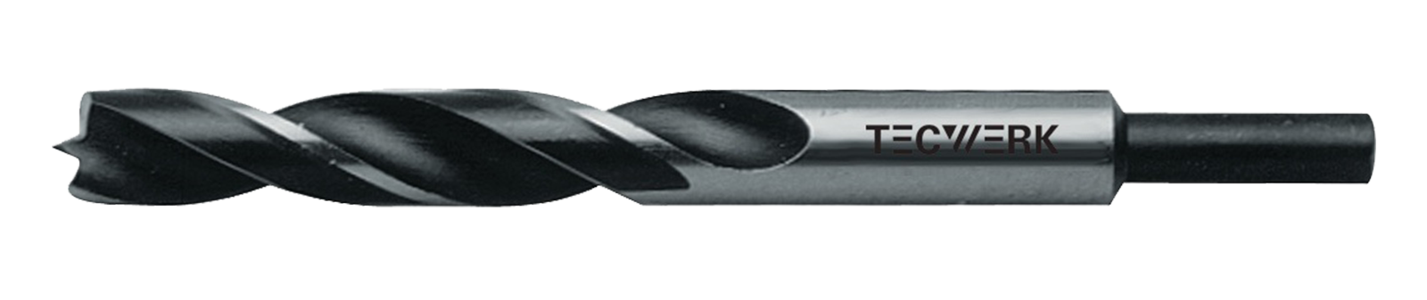 Wood twist drill with center point