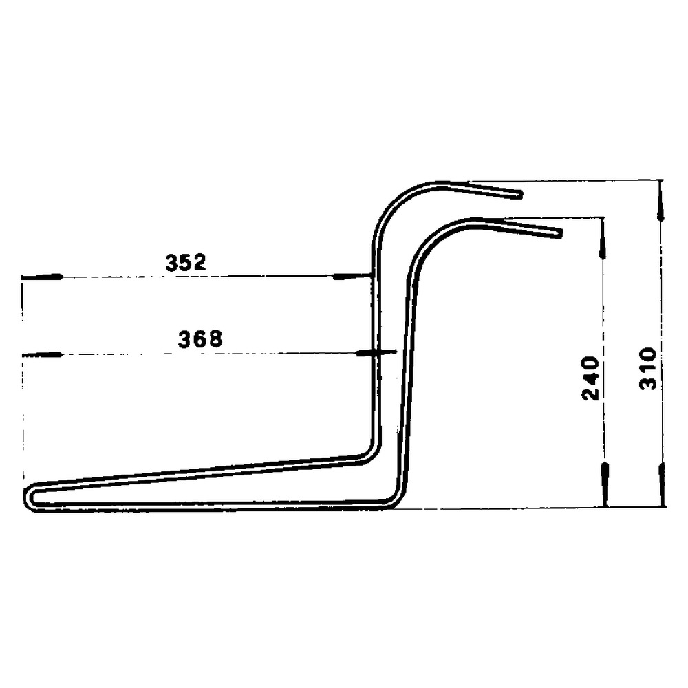 Tine short to Bautz 6.5mm