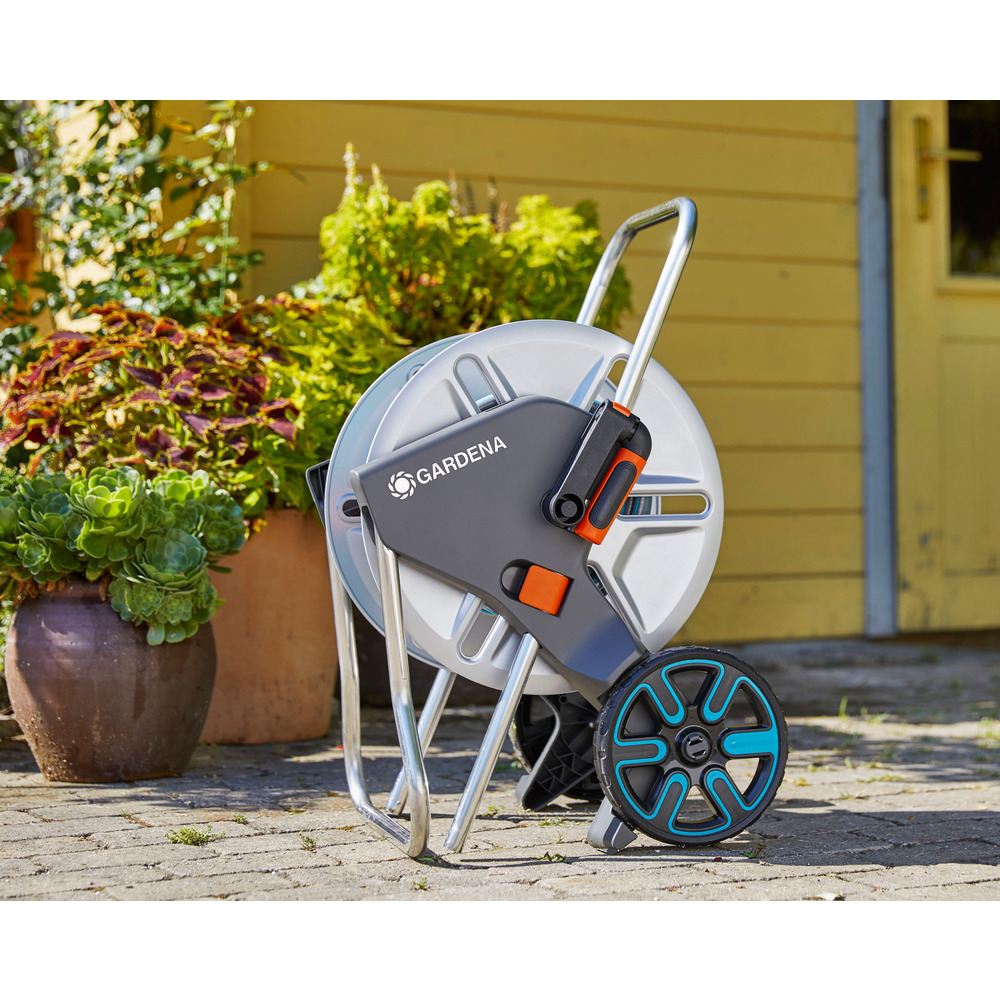Schlauchwagen Aqua Roll Metall Set