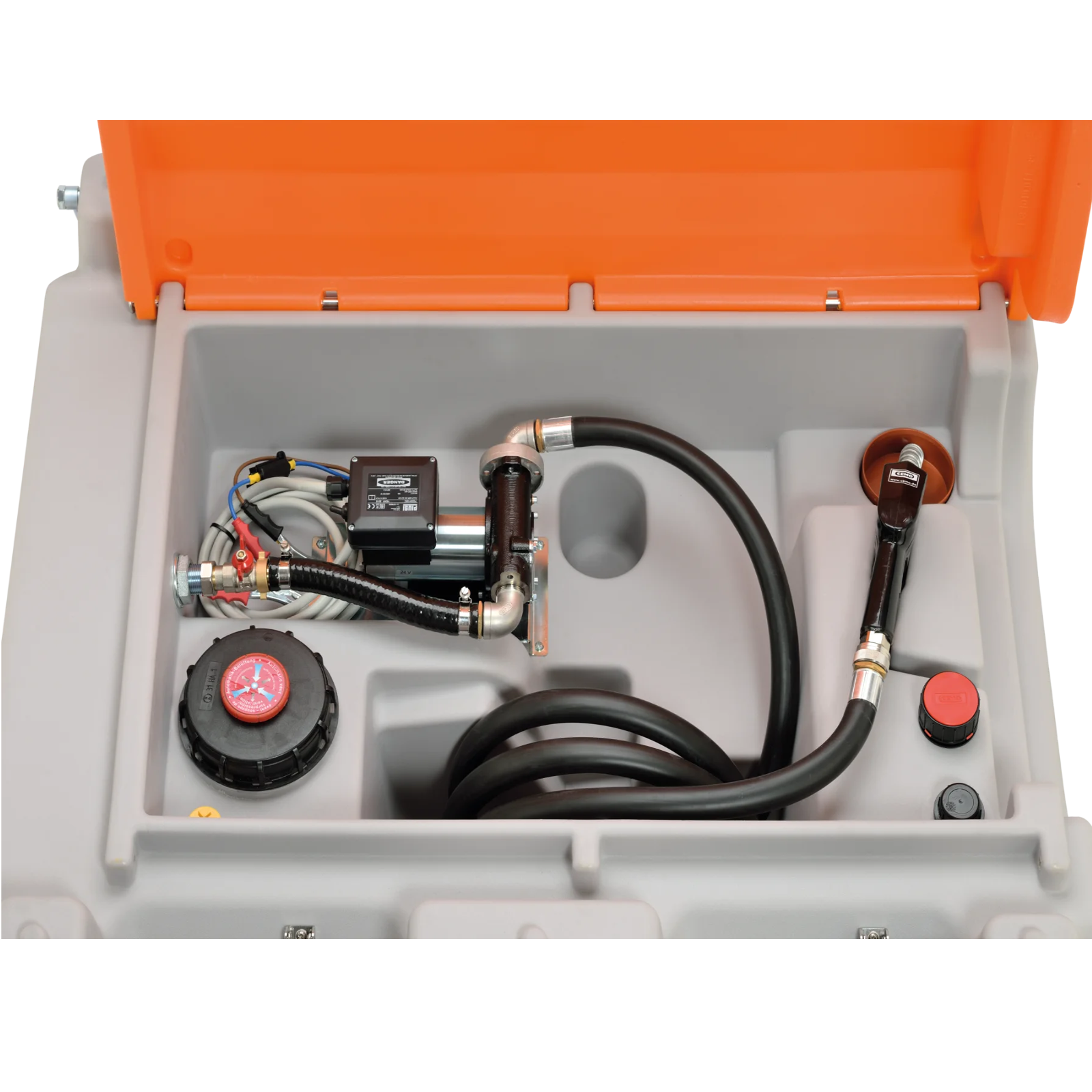 Dieseltank Mobil 980L Basic 72 L/min 230 Volt