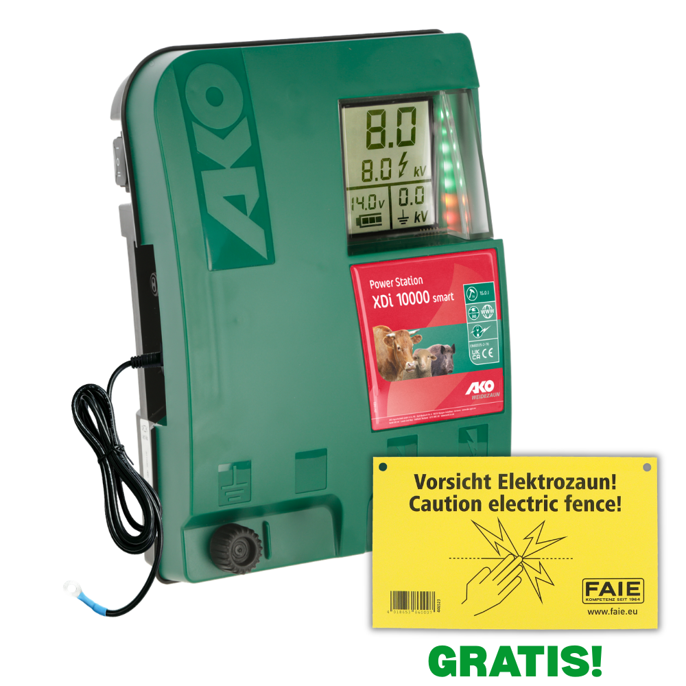 Weidezaungerät XDi 10000 Smart digital - 12/230V