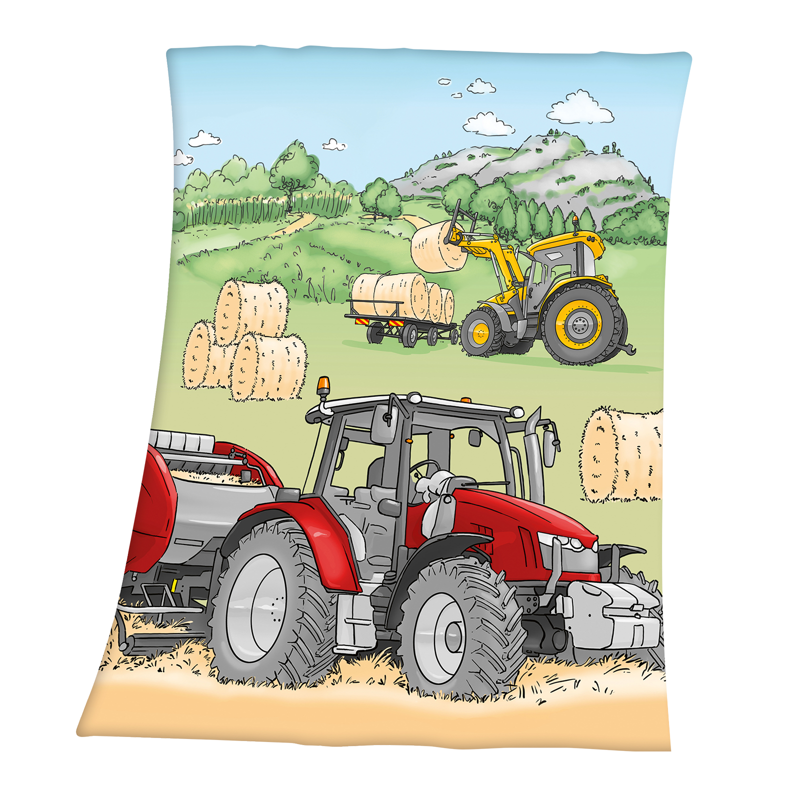 Fleecedecke Farm Trac 130/160 cm