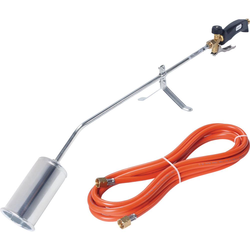 Propananwärmbrennerset ohne Druckminderer manuelle Zündung 5m