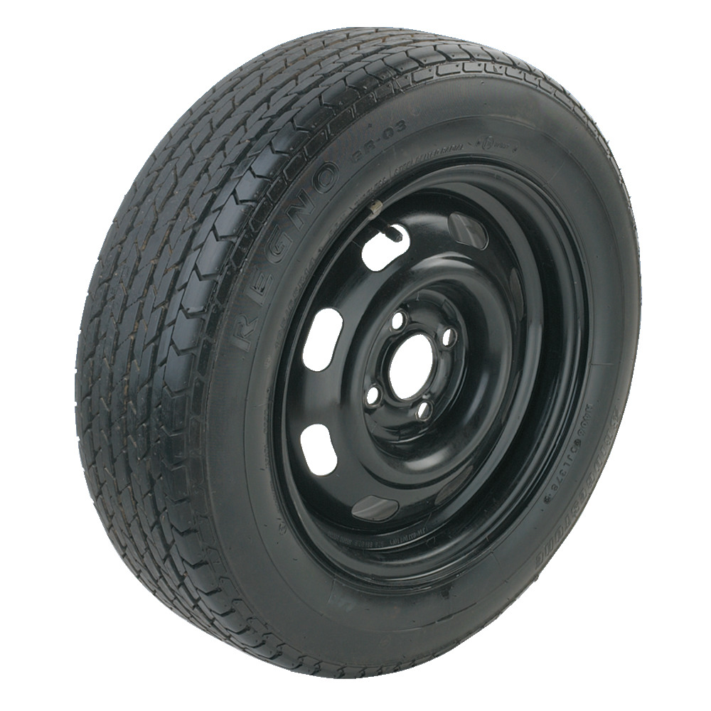 Rad für PKW-Anhänger komplett mit Stahlfelge 